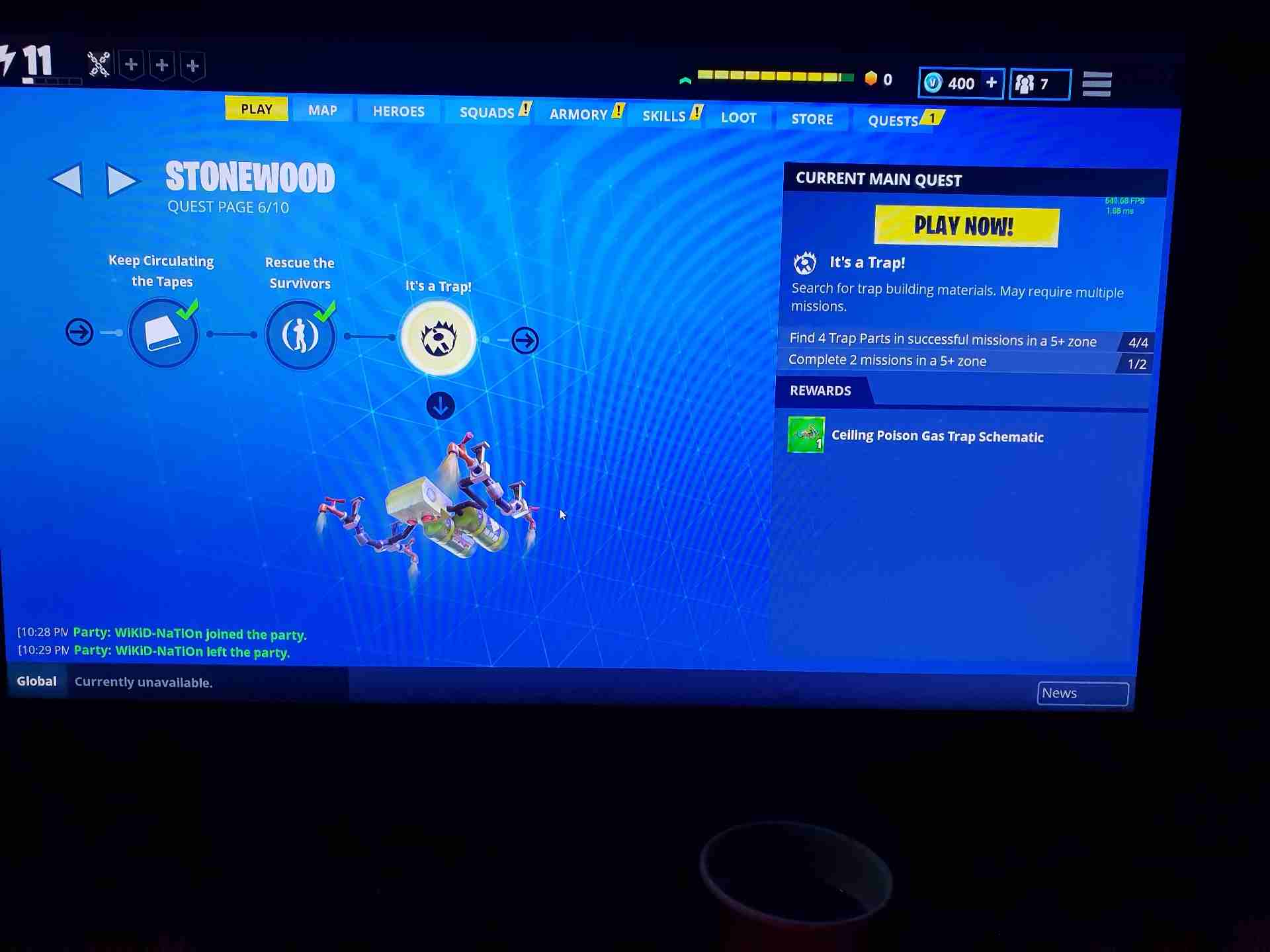 اكاونت فورتنايت سيزون 4 5 6 زومبي 400 في بكس
لا تنسَ أنك شاهدت هذا الإعلان في عنكبوت
للبيع فق...