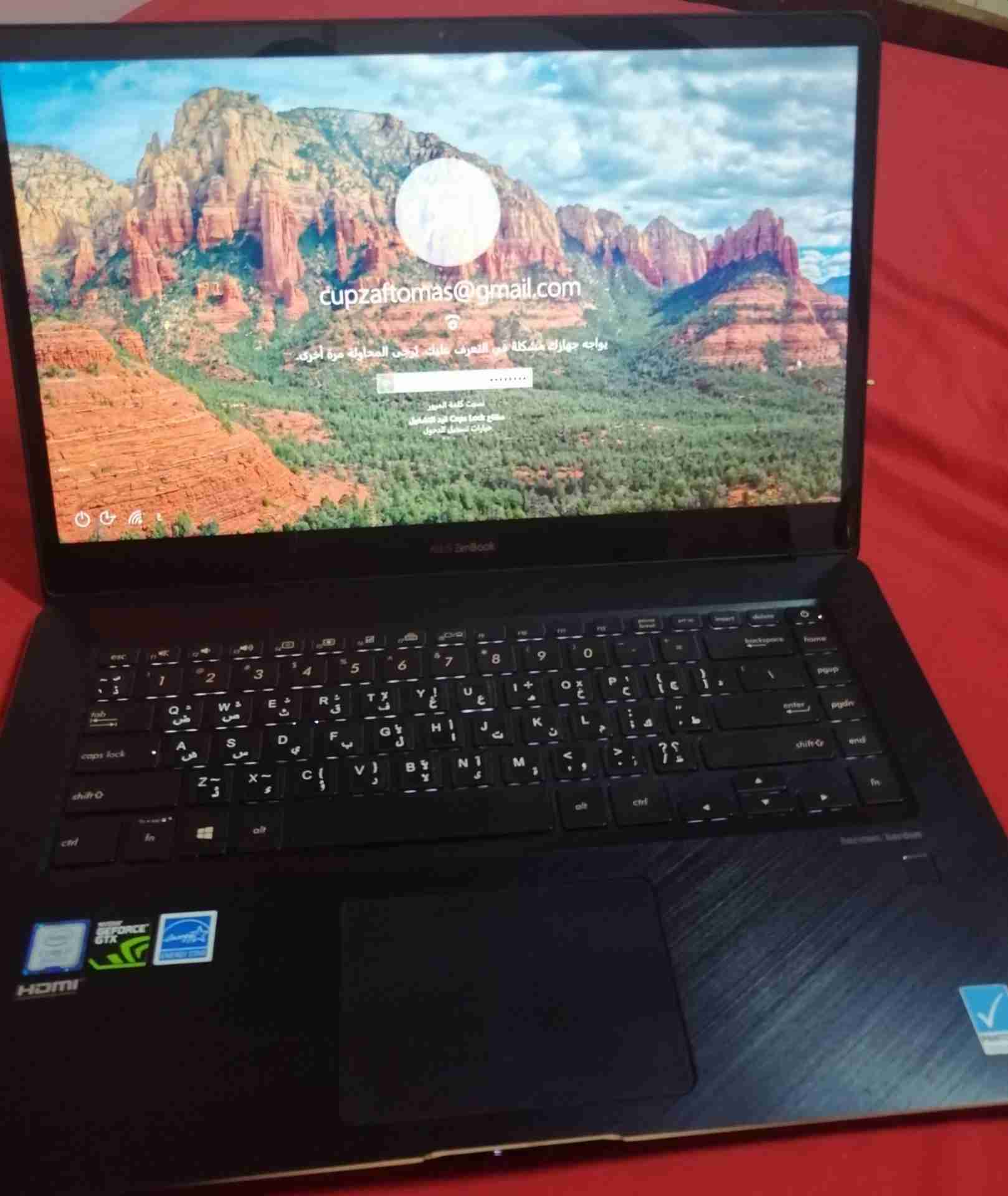 asus zenbook pro ux550ge Used for 3 months
لا تنسَ أنك شاهدت هذا الإعلان في عنكبوت
Asus zenbo...