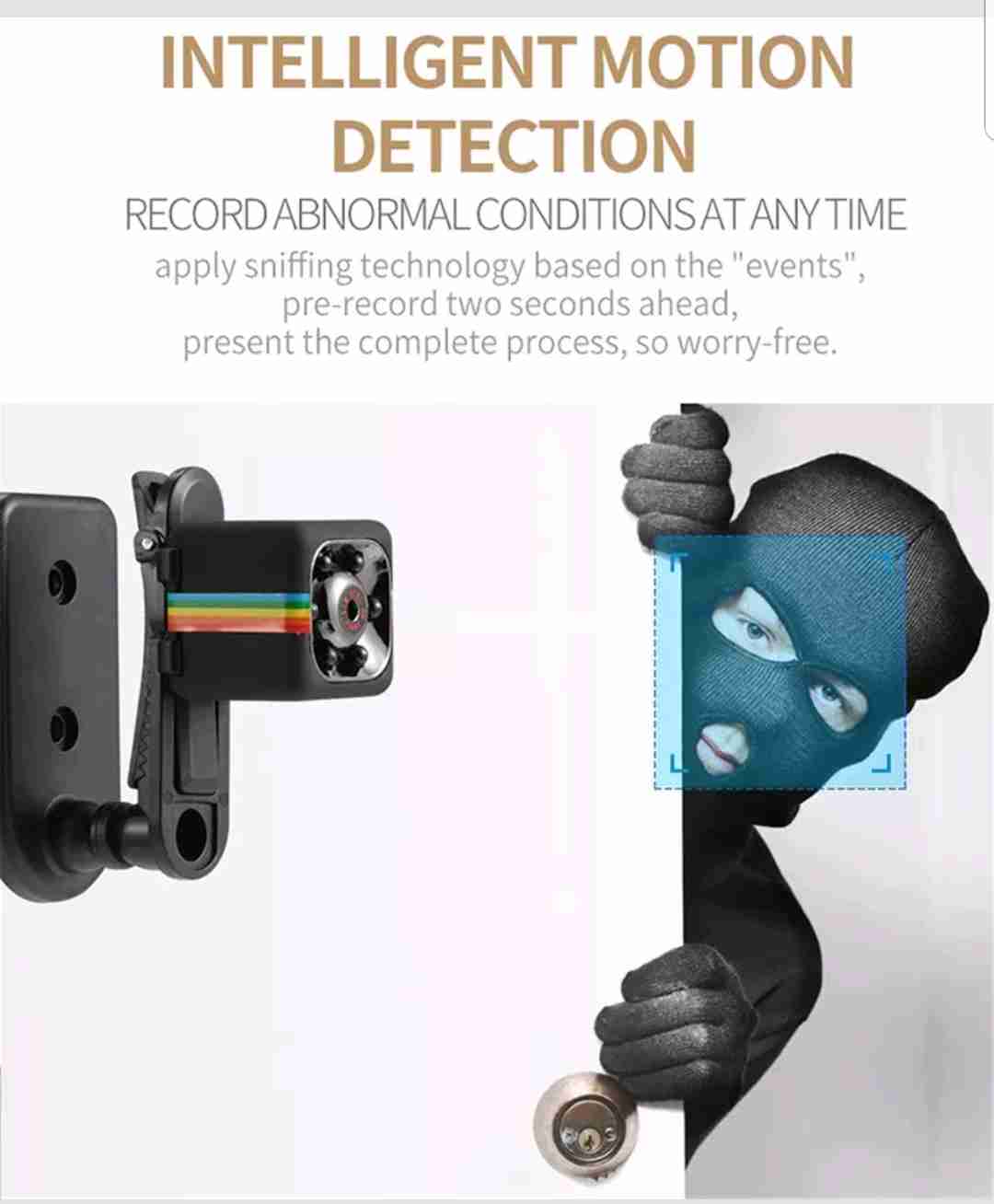 MINI SPORT CAMERA
لا تنسَ أنك شاهدت هذا الإعلان في عنكبوت
MINI sport Camera for CAR OR HOUSE...
