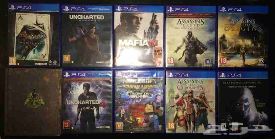 ألعاب PS4 للبيع أو البدل                                            


	 				لا تنسَ أنك شاهدت هذا الإعلان في عنكبوت            
	 				
                            10 اشرطة PS4 نظيفة للبيع أو البد...