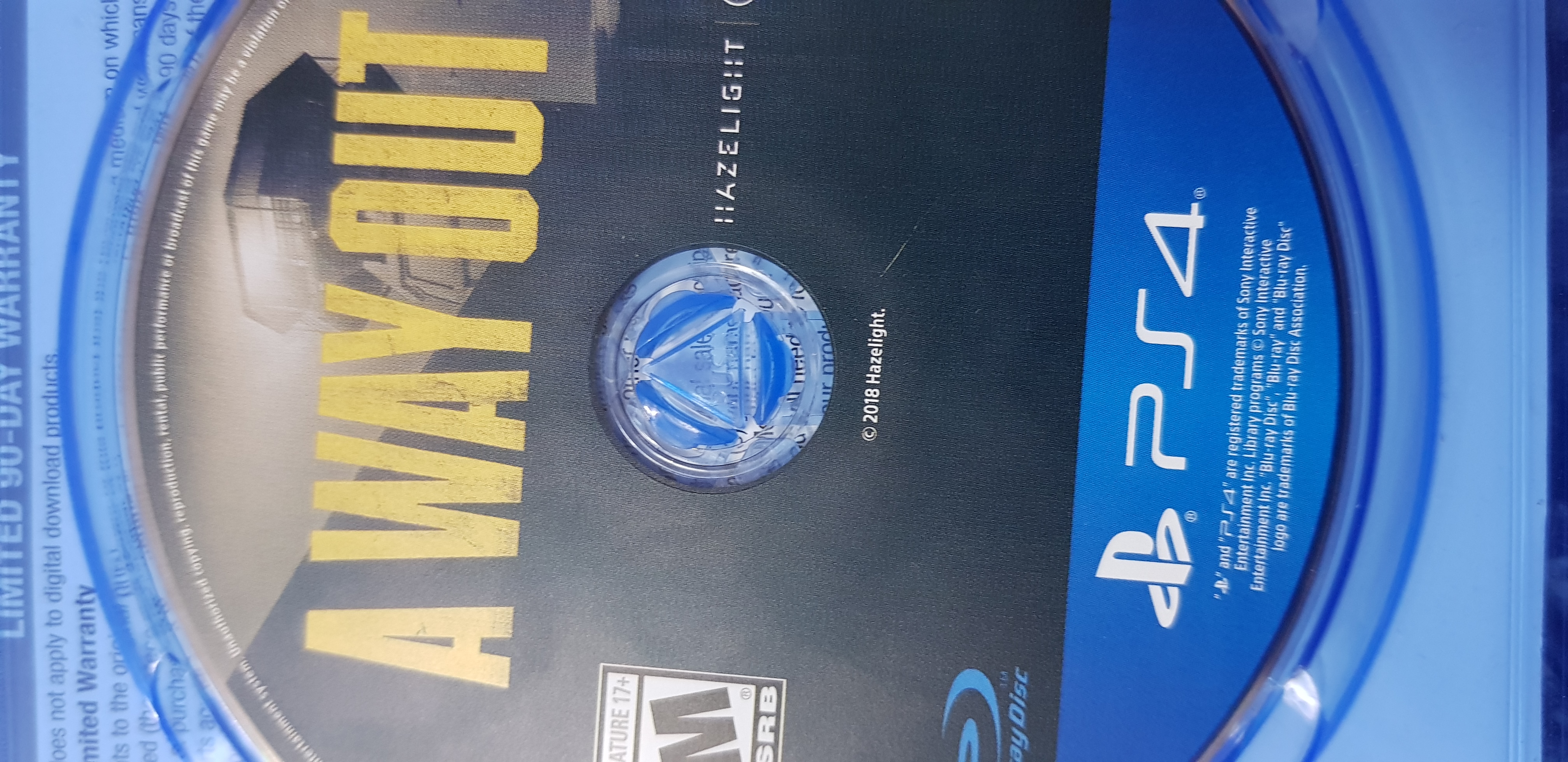 a way out ps4 perfect condition                                            


	 				لا تنسَ أنك شاهدت هذا الإعلان في عنكبوت            
	 				
                                بتتلعب co op حالة ممت...
