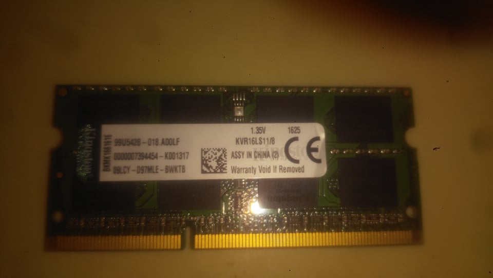 ram 8GB 1600 MHz Laptop ddr3 رام 8 جيجا لابتوب سعر حرق ونهائي
لا تنسَ أنك شاهدت هذا الإعلان في عنكبوت...