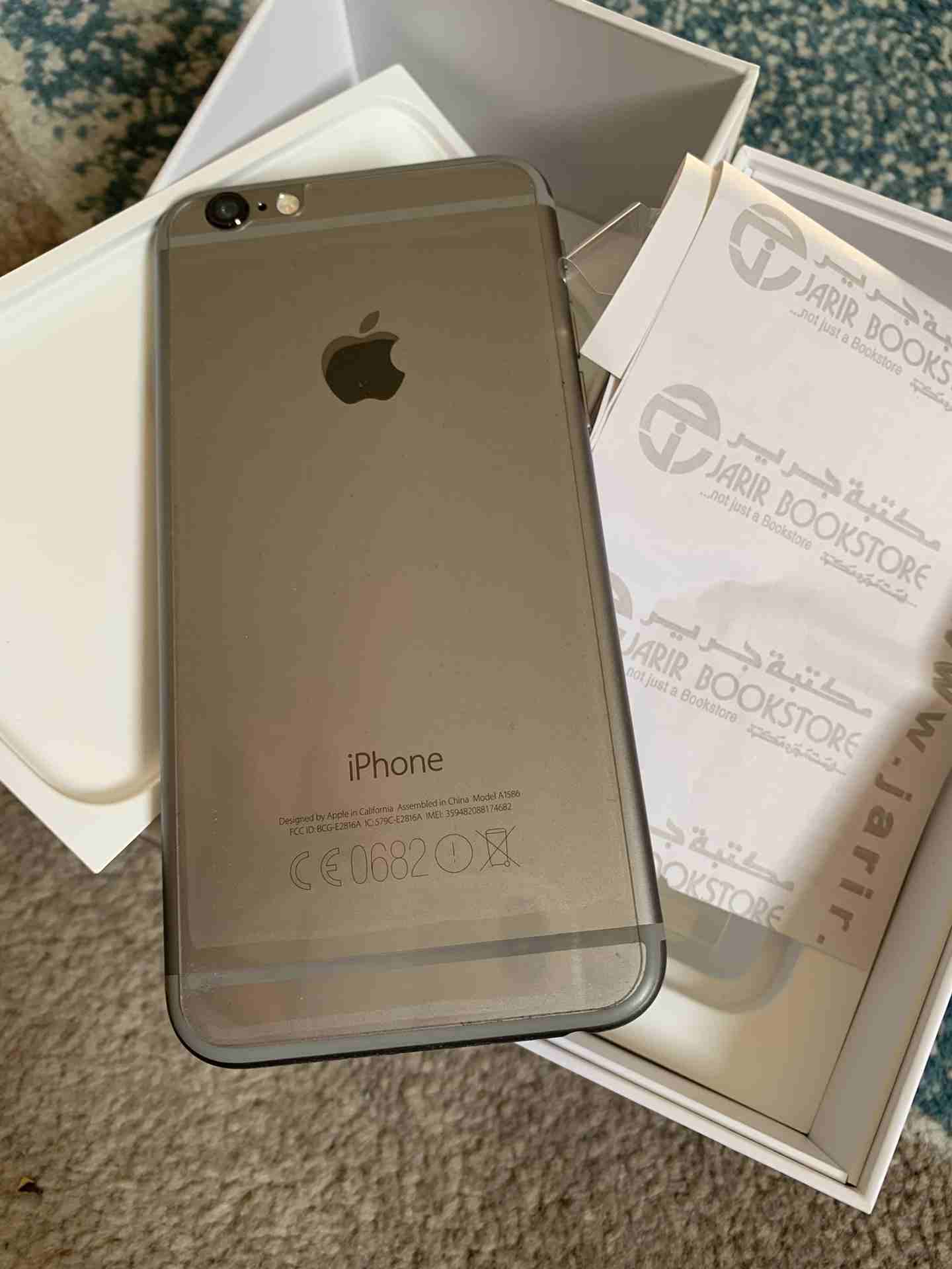 ايفون 6 32 جيجا استخدام 3 شهور ضمان حاسبات العرب
لا تنسَ أنك شاهدت هذا الإعلان في عنكبوت
الجوال م...