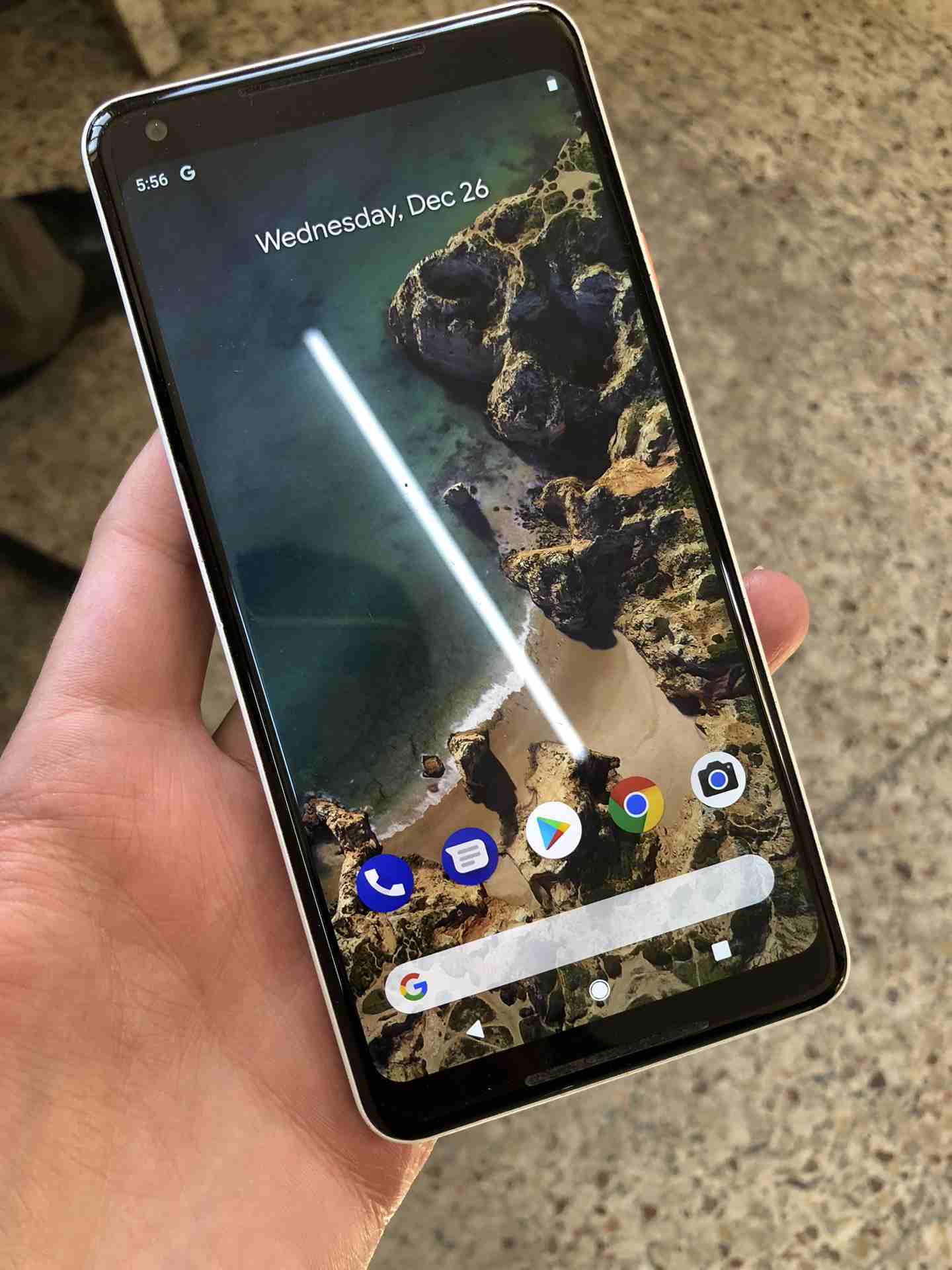 goole pixl 2 XL
لا تنسَ أنك شاهدت هذا الإعلان في عنكبوت
Pixl 2 XL
بحالة جيدة معه شاحن
64 جيجا...