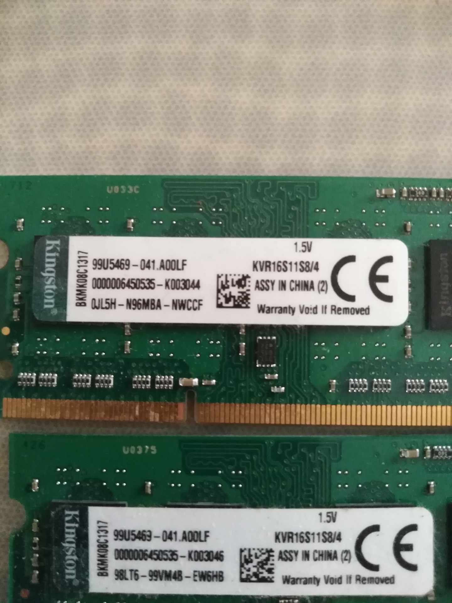 رامات لابتوب ddr3سعة 4 جيجا pc3l 12800sتردد 1600
لا تنسَ أنك شاهدت هذا الإعلان في عنكبوت
راما...