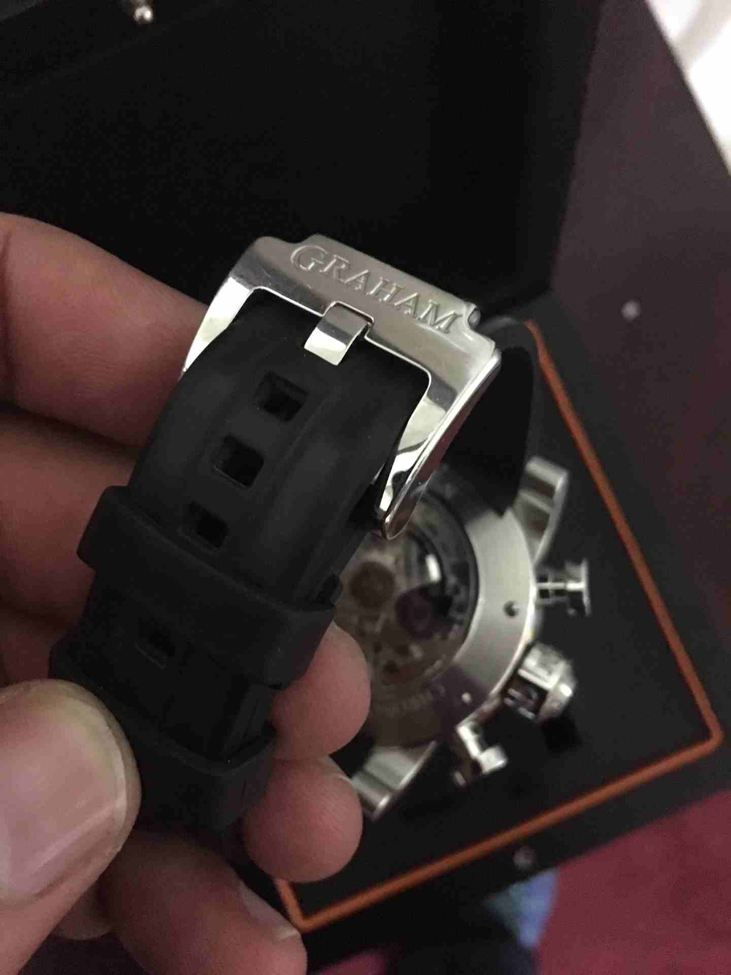 ساعة graham automatic اصلية 100%
لا تنسَ أنك شاهدت هذا الإعلان في عنكبوت
ساعة جراهام سويسرية اصلي...