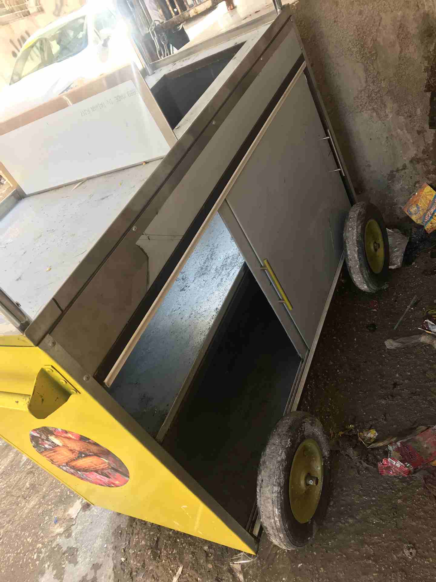عرباي شوي                                            


	 				لا تنسَ أنك شاهدت هذا الإعلان في عنكبوت            
	 				
                            عرباي تفصيل جديد  ذرة مشوية مع   منقل والشبك...