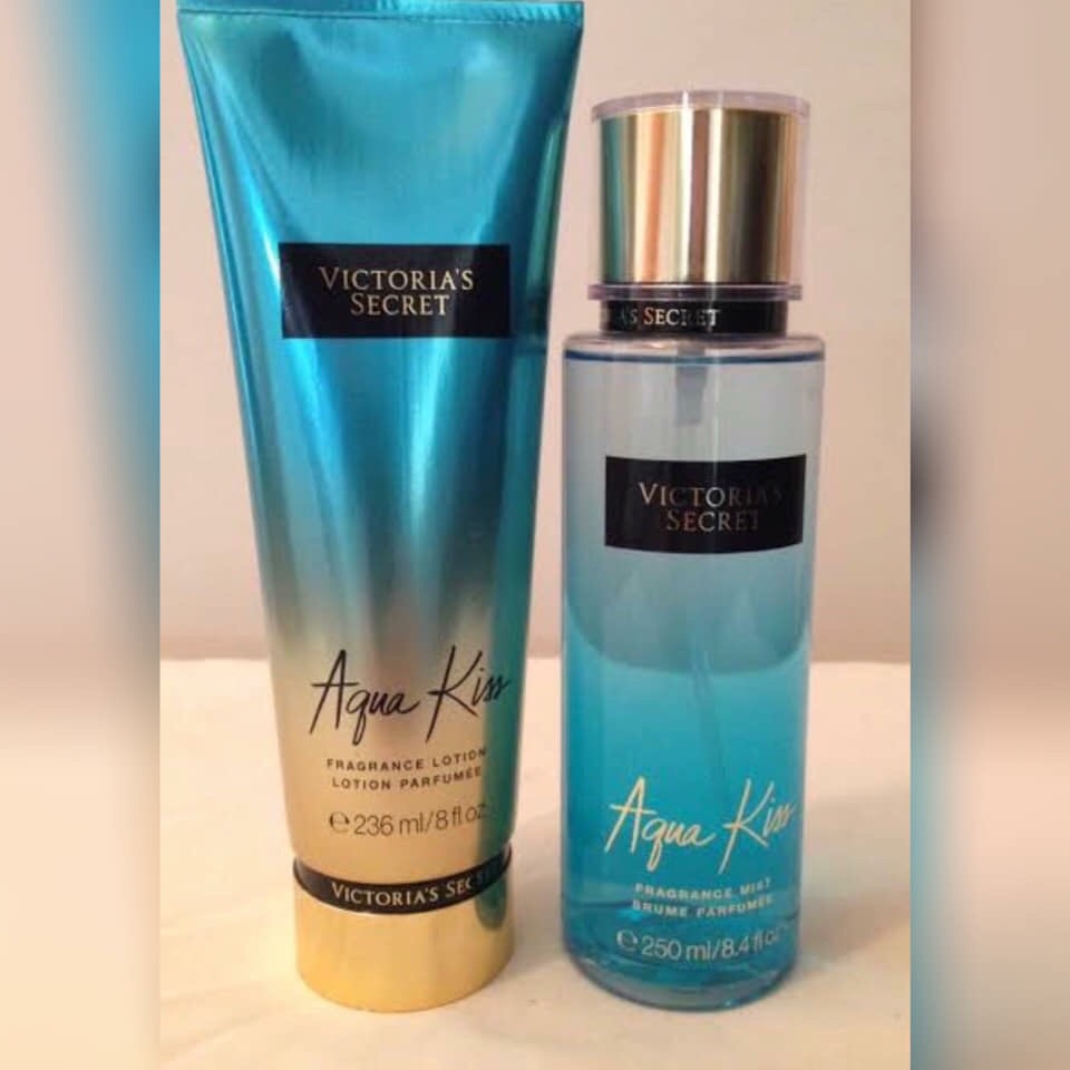 Victoria’s Secret Aqua Kiss Lotion & Body Mist
لا تنسَ أنك شاهدت هذا الإعلان في عنكبوت...