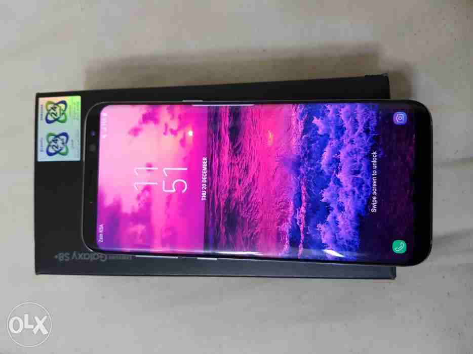 Samsung Galaxy S8 plus 64GB 4GB ram little crack back
لا تنسَ أنك شاهدت هذا الإعلان في عنكبوت
Sam...