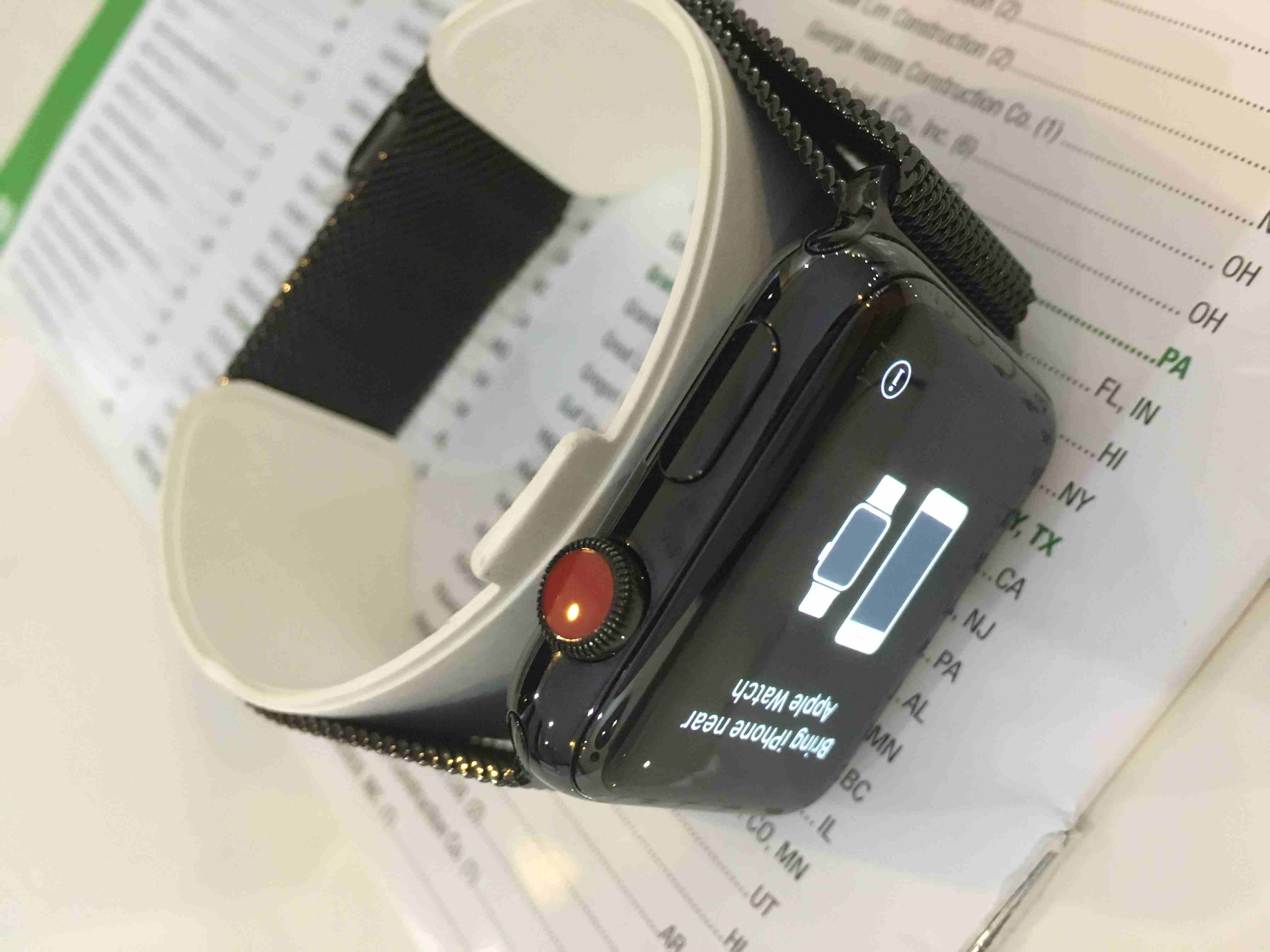 Apple Watch Series 3 LTE - Stainless Steel Jet Black
لا تنسَ أنك شاهدت هذا الإعلان في عنكبوت
Mint...