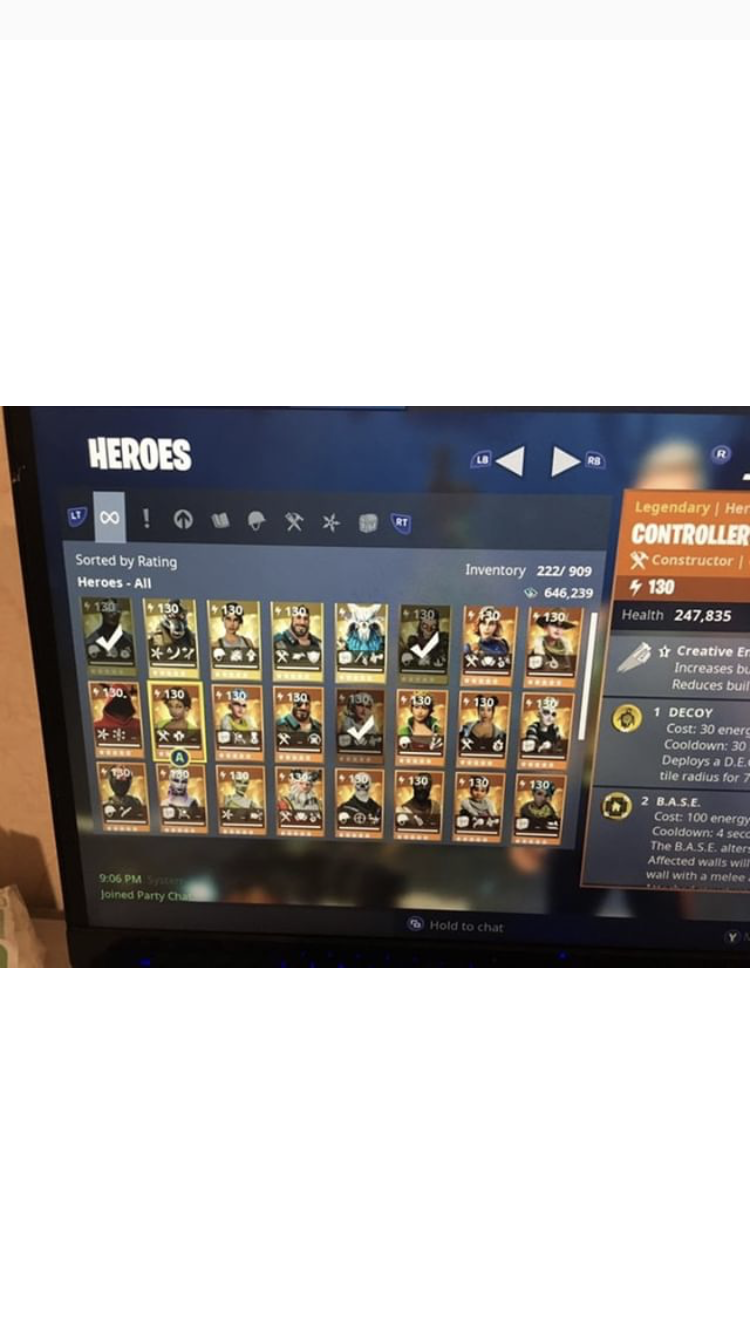 حساب فورت نايت fortnite
لا تنسَ أنك شاهدت هذا الإعلان في عنكبوت
الان يوجد لدينا سكنات من سيزون 2...