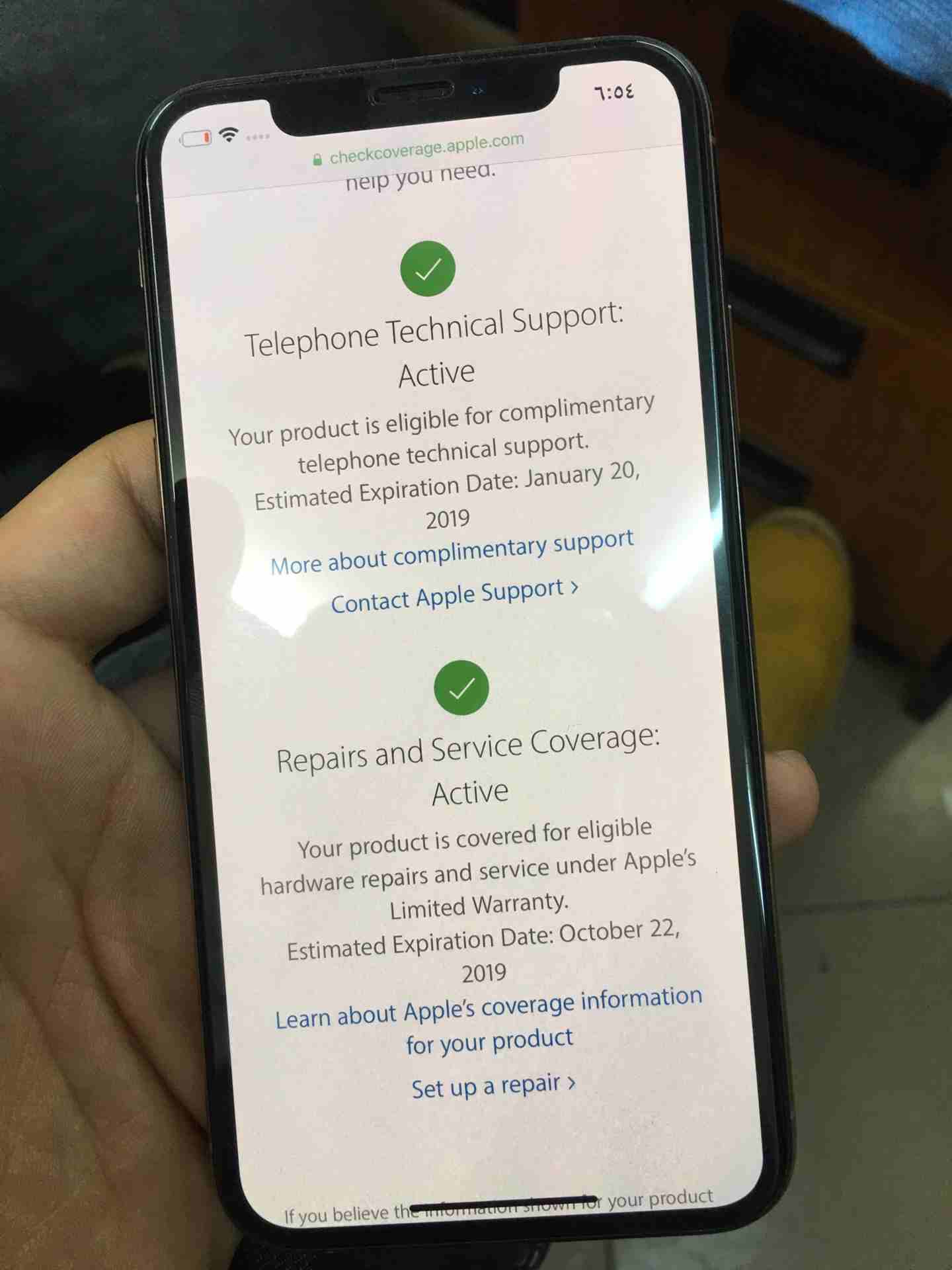 ايفون iphone Xs بحااال الجديد كامل اغرااضو مستعمل شهر بسعر حررررق
لا تنسَ أنك شاهدت هذا الإعلان في عنكبوت...