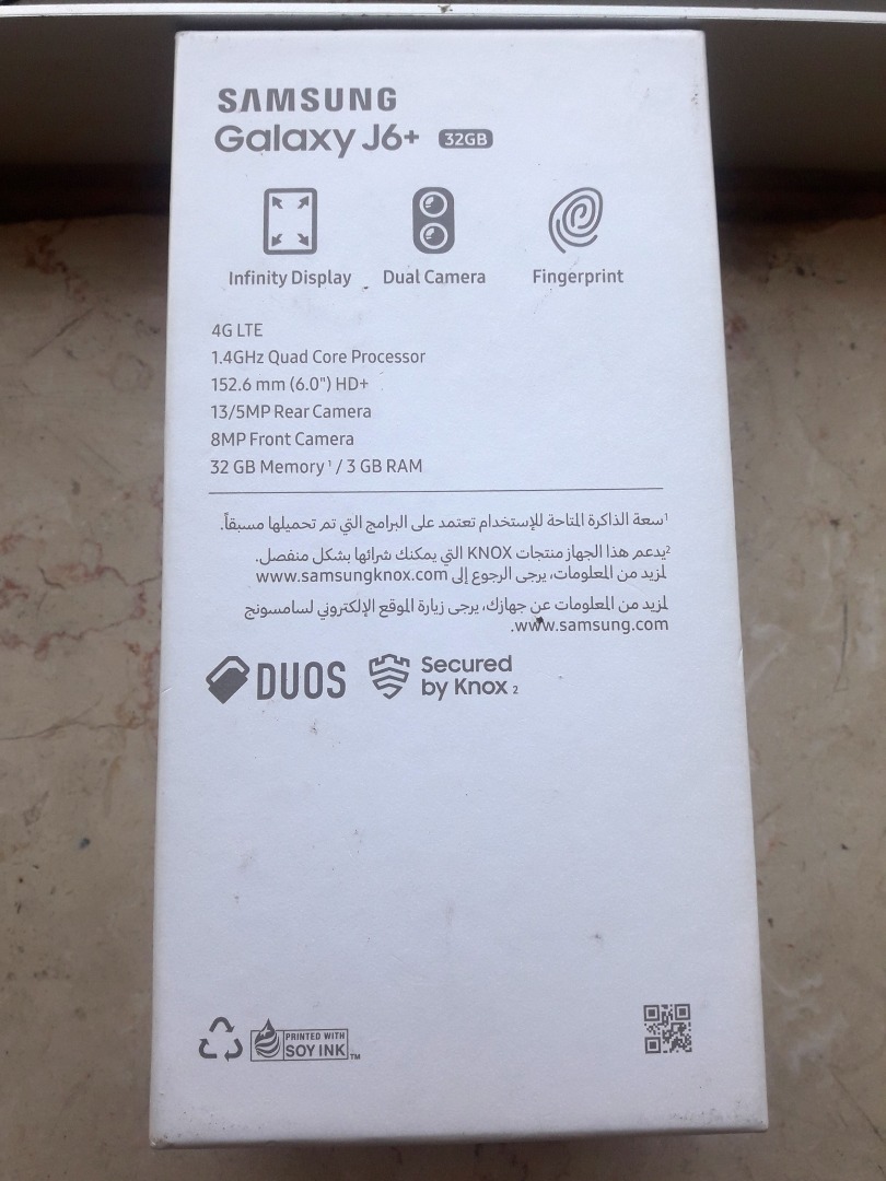 سامسونج j6 plus 2018
لا تنسَ أنك شاهدت هذا الإعلان في عنكبوت
سامسونج j6 plus 2018 جديد بالكرت...
