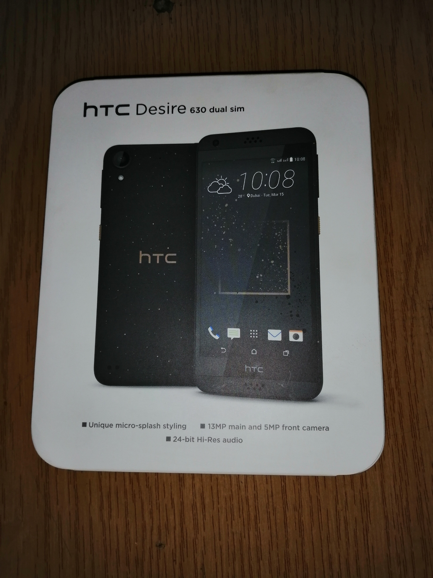 htc desire 630 Dual sim
لا تنسَ أنك شاهدت هذا الإعلان في عنكبوت
الموبايل بحاله جيده بخطين بال...