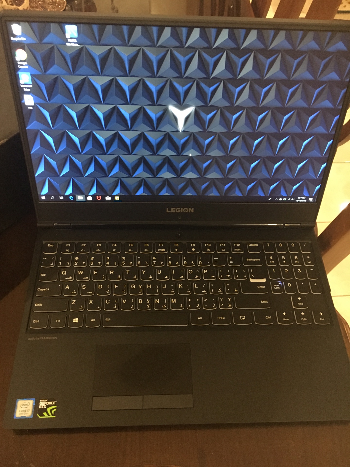 Lenovo Lengion Y530 gaming laptop, 8th generation, 6 cores
لا تنسَ أنك شاهدت هذا الإعلان في عنكبوت...