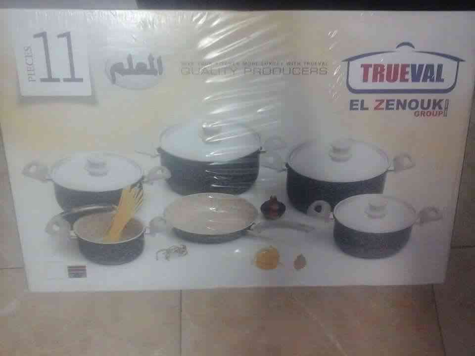 طقم حلل 11 جرانيت اصلى تروفال الزنوكي لكل عروسه
لا تنسَ أنك شاهدت هذا الإعلان في عنكبوت
للتوا...
