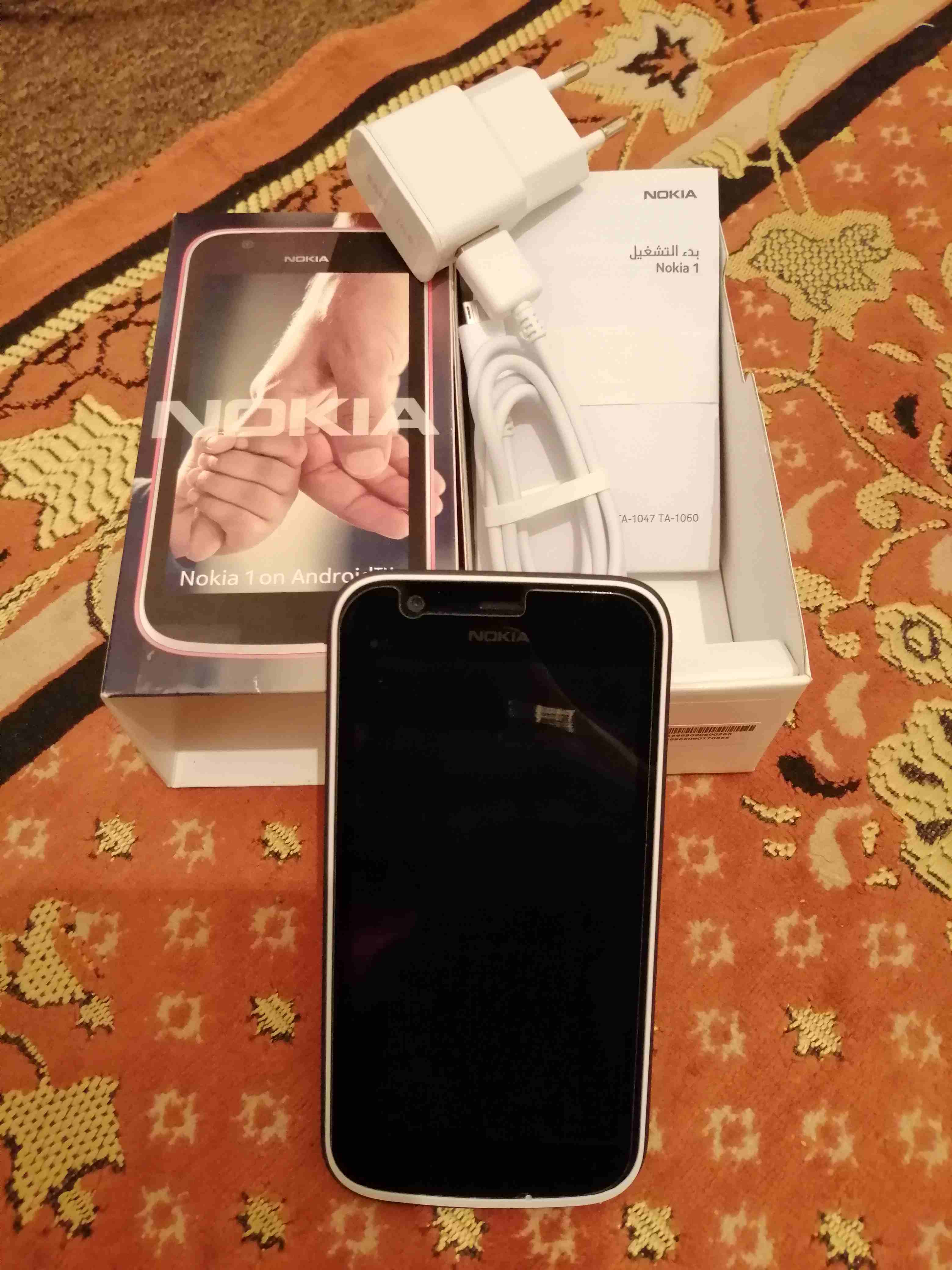 تستخدم إلى حد ما نوكيا 1 بعد البيع شاحن سامسونج وليس سماعة الرأس. <>. Nokia 1
لا تنسَ أنك شاهدت هذا الإعلان في عنكبوت...