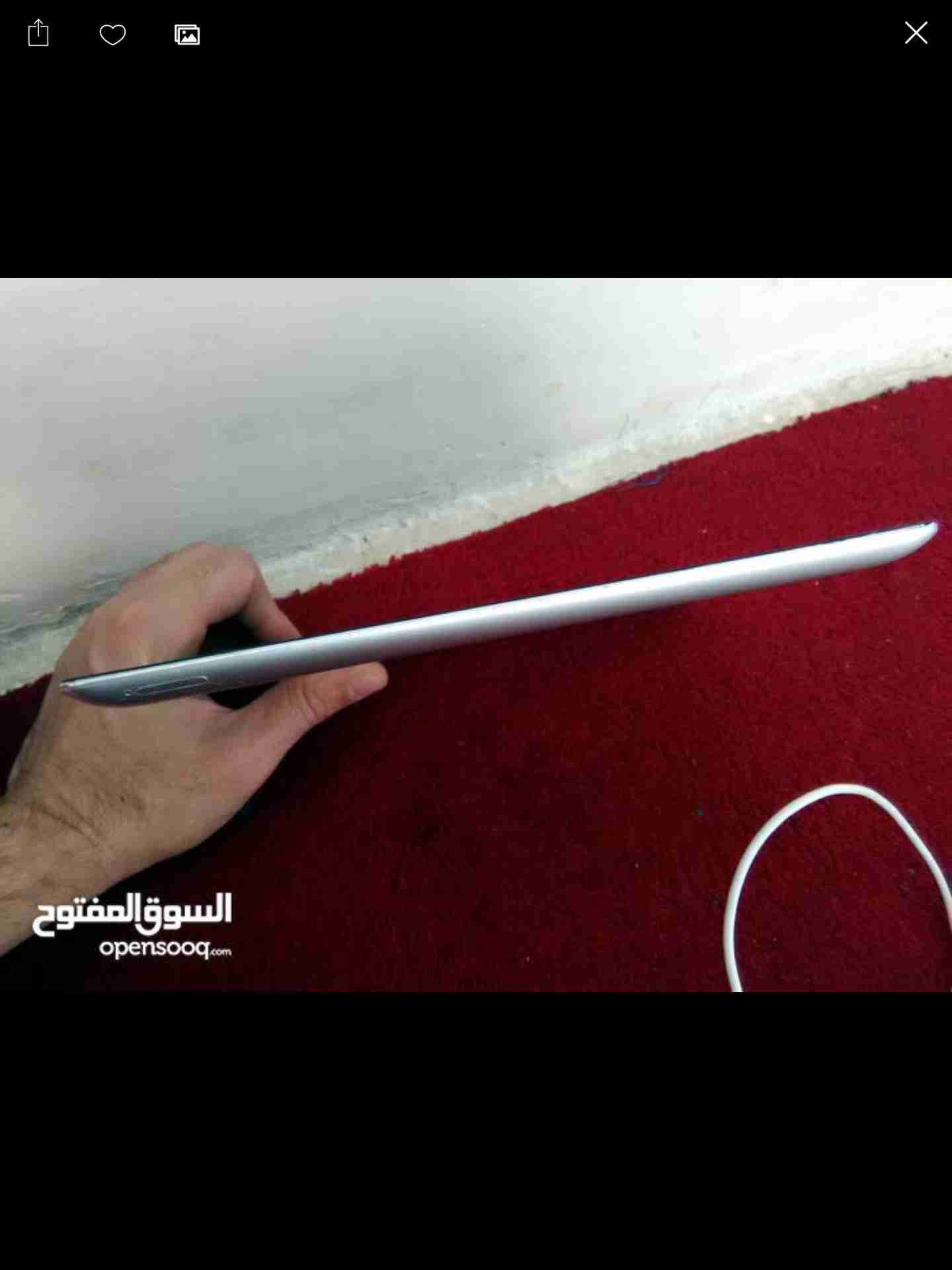 ايباد 4 بيع او بدل
لا تنسَ أنك شاهدت هذا الإعلان في عنكبوت
السلام عليكم
الجهاز مافي معو شي
جه...