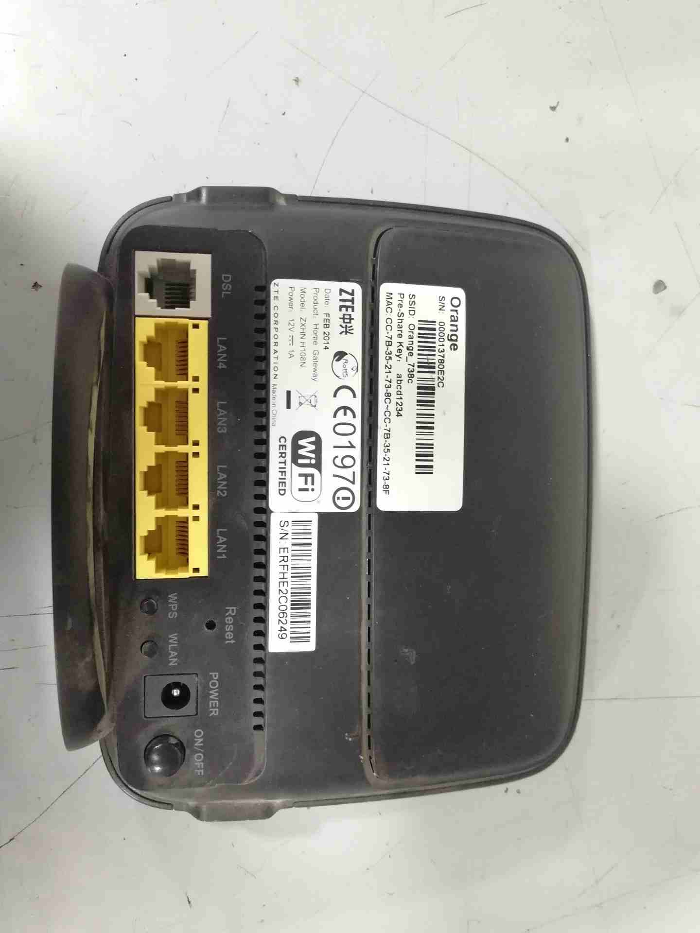 Router Orange
لا تنسَ أنك شاهدت هذا الإعلان في عنكبوت
راوتر اورانج مستعمل شغال للبيع...