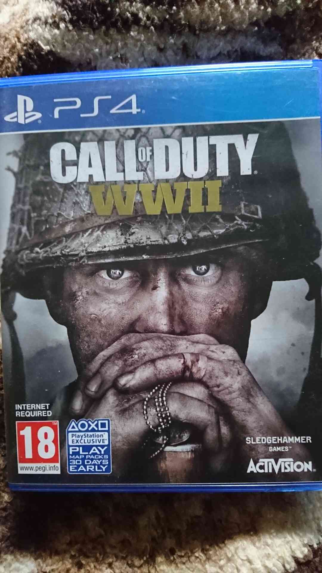 CALL OF DUTY WWII للبيع                                            


	 				لا تنسَ أنك شاهدت هذا الإعلان في عنكبوت            
	 				
                                CALL OF DUTY WWII للبيع
نظيف...