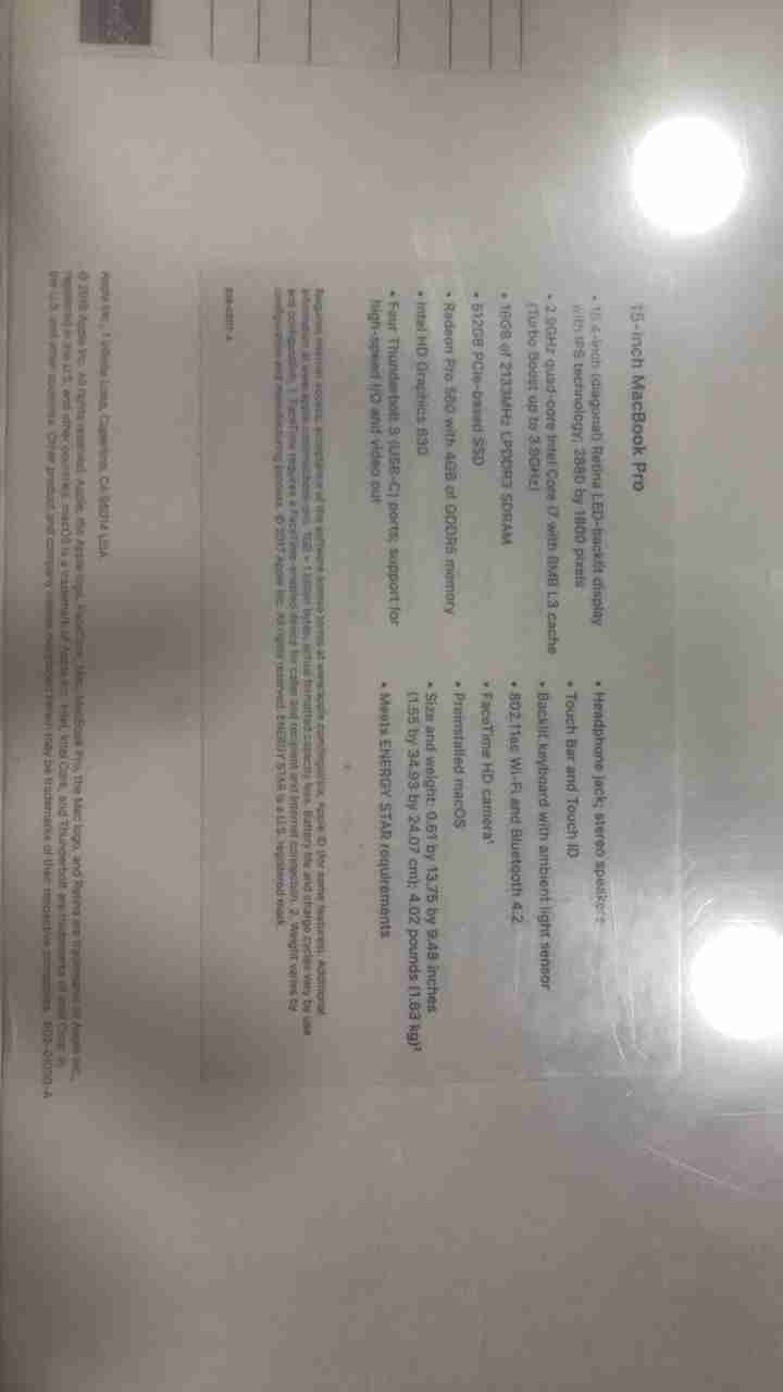 MacBook Pro
لا تنسَ أنك شاهدت هذا الإعلان في عنكبوت
جهاز ماك بوك برو بكرتونته جديد بسعر مغر...