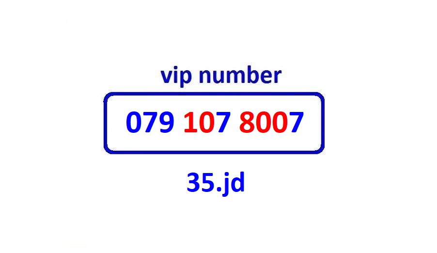 اي رقم زين ب 35 دينار شامل التوصيل                                            


	 				لا تنسَ أنك شاهدت هذا الإعلان في عنكبوت            
	 				
                                أرقام زين مميزة لل...