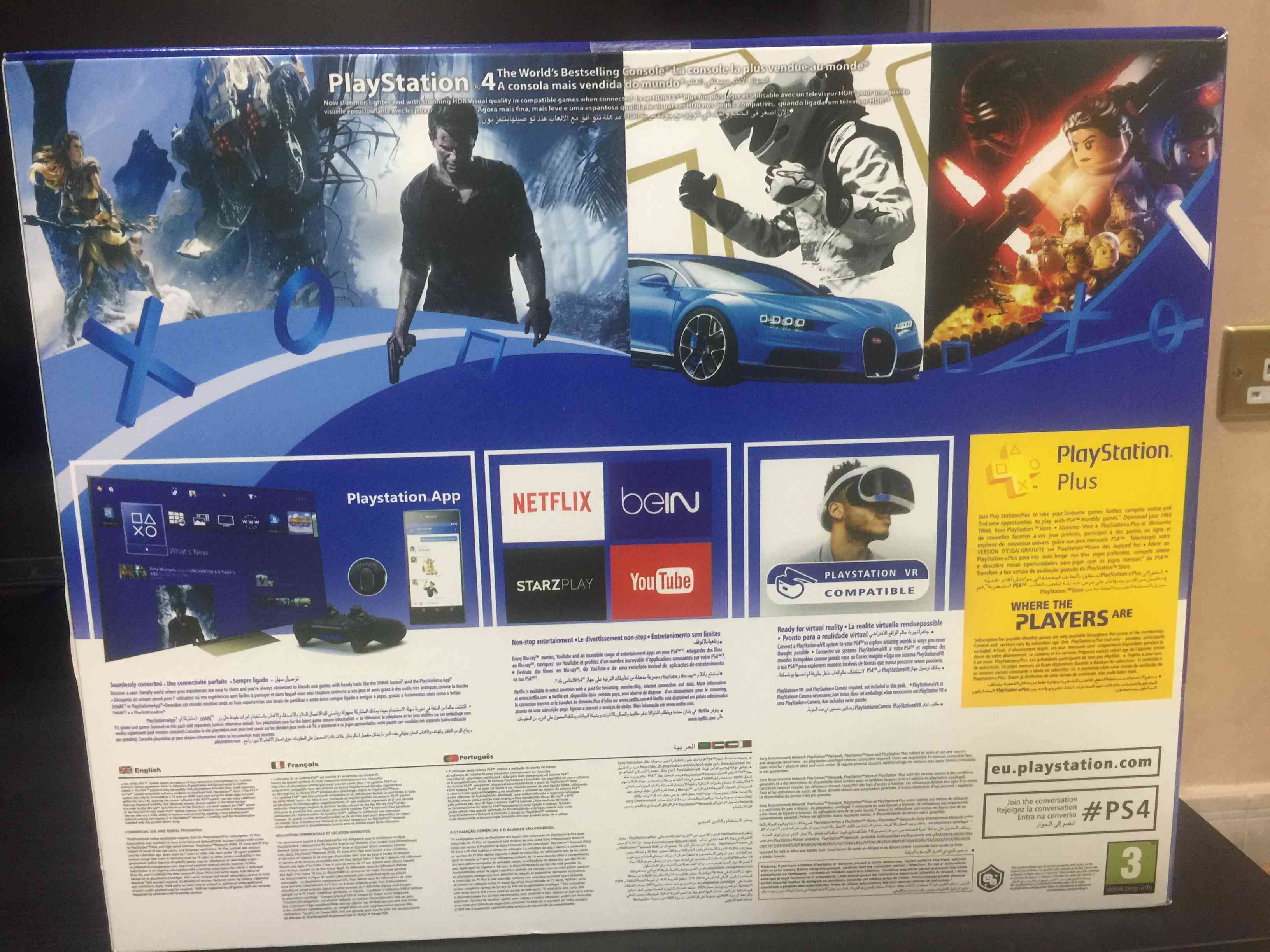 سوني بلايستيشن 4 سليم 1TB جديد
لا تنسَ أنك شاهدت هذا الإعلان في عنكبوت
السلام عليكم
عندي سوني...