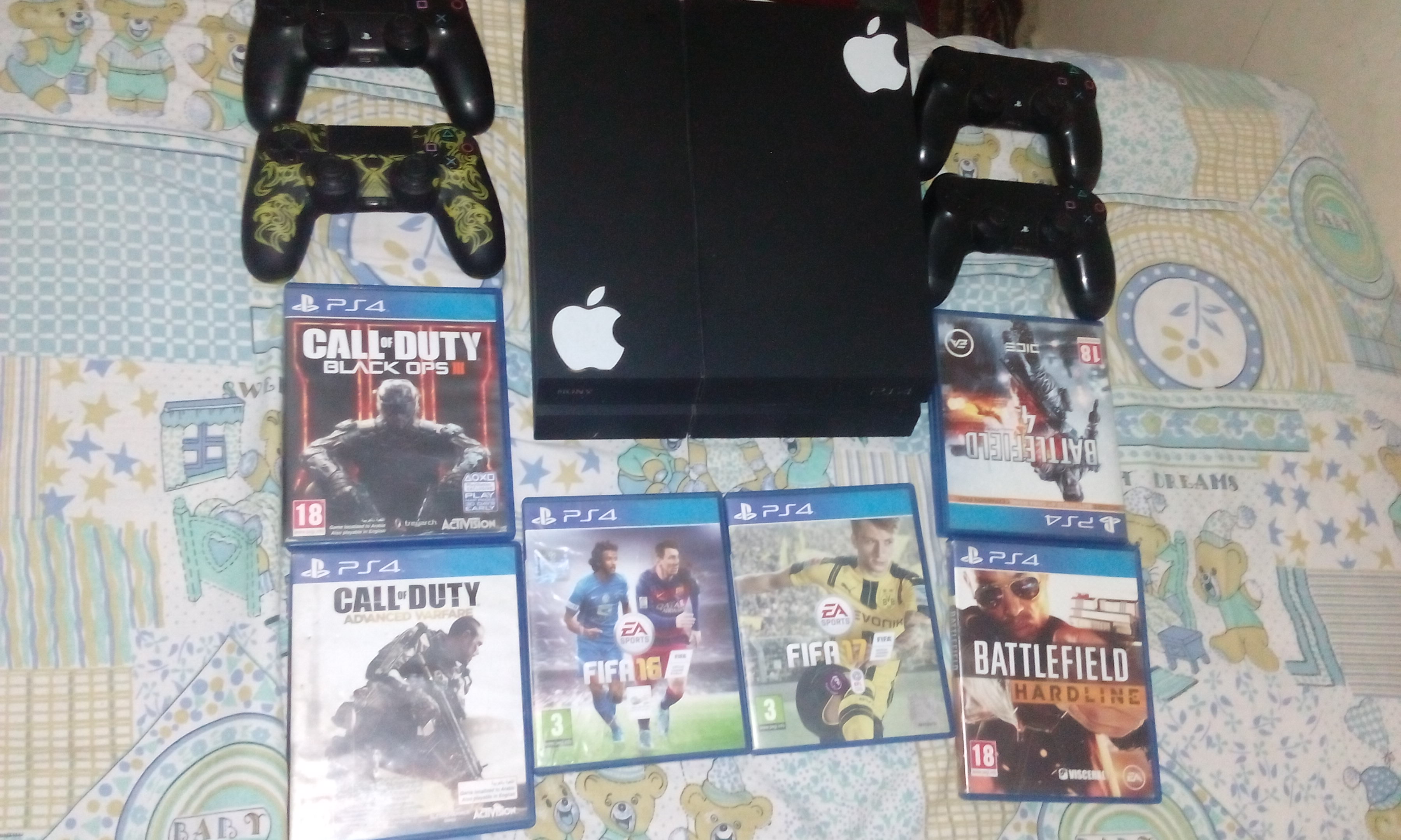 جهاز وراد الخارج كامل اربعه ادرعه وكم لعبه                                            


	 				لا تنسَ أنك شاهدت هذا الإعلان في عنكبوت            
	 				
                                جهاز ps4...