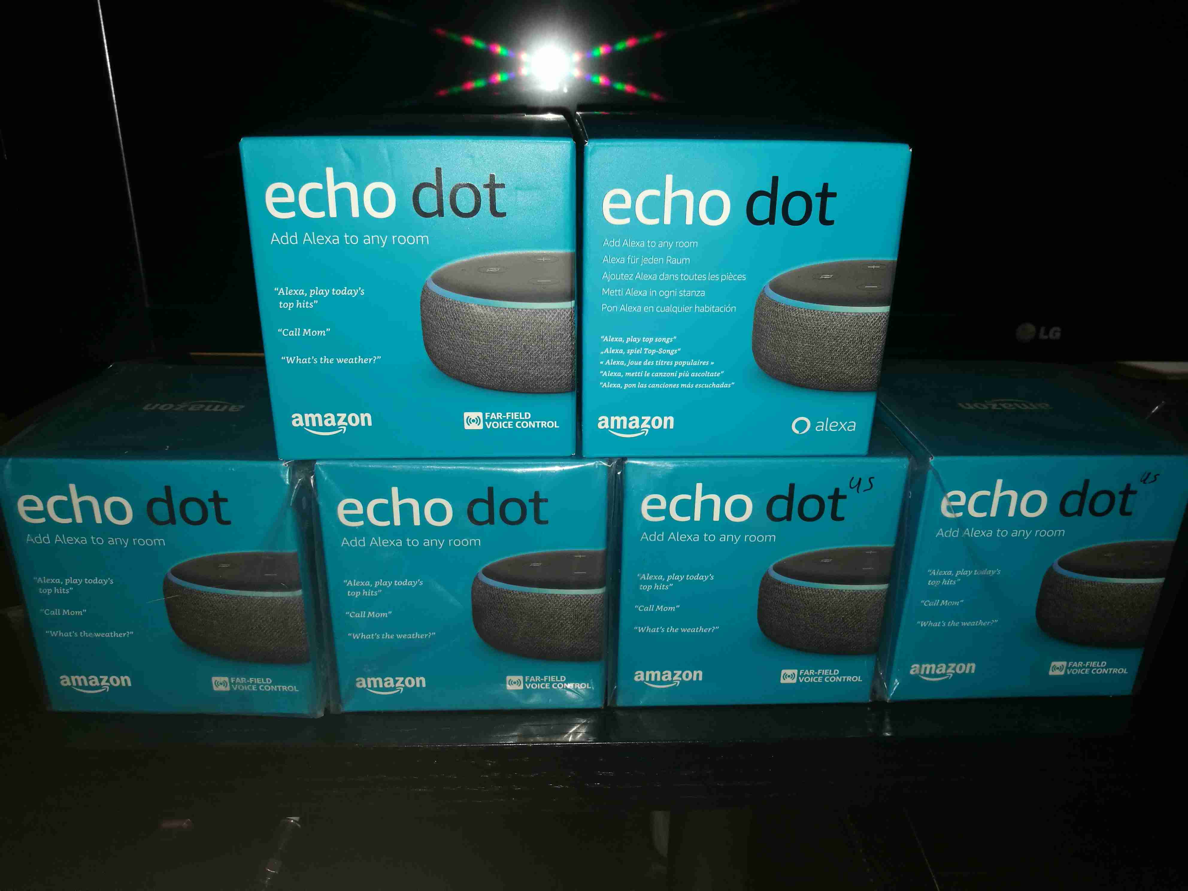 Alexa Echo Dot 3 rd اليكسا الاصدار الثالث                                            


	 				لا تنسَ أنك شاهدت هذا الإعلان في عنكبوت            
	 				
                                Amazon Alex...