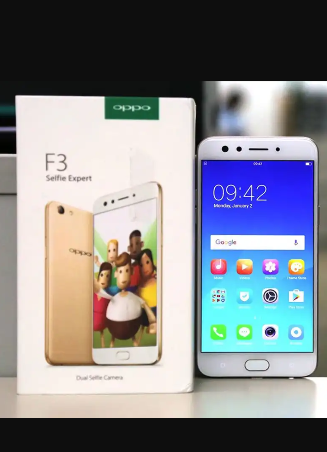 oppo f3 4 gb 64 gb gold colour good condition with bo                                            


	 				لا تنسَ أنك شاهدت هذا الإعلان في عنكبوت...