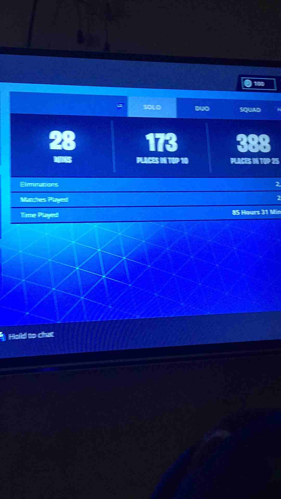 حساب فورتنايت من السيزن الاول فيه بلاك نايت black knight
لا تنسَ أنك شاهدت هذا الإعلان في عنكبوت...