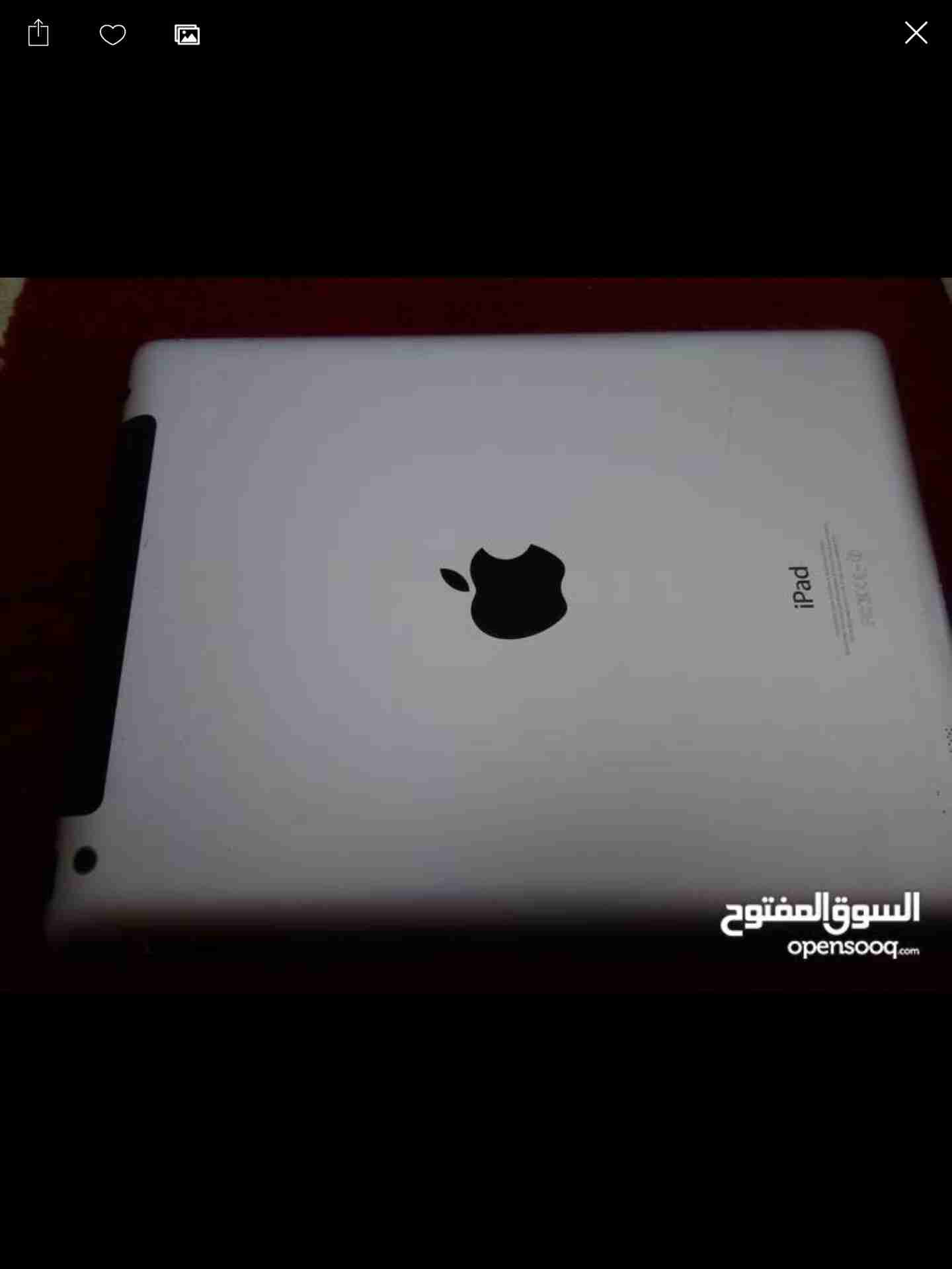 ايباد 4 بيع او بدل                                            


	 				لا تنسَ أنك شاهدت هذا الإعلان في عنكبوت            
	 				
                                السلام عليكم
الجهاز مافي معو شي
جه...