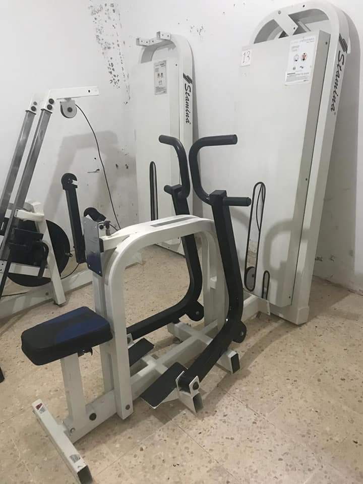 اجهزه نادي رياضي كامل للبيع
لا تنسَ أنك شاهدت هذا الإعلان في عنكبوت
بحاله جيده جدآ موجودين في...
