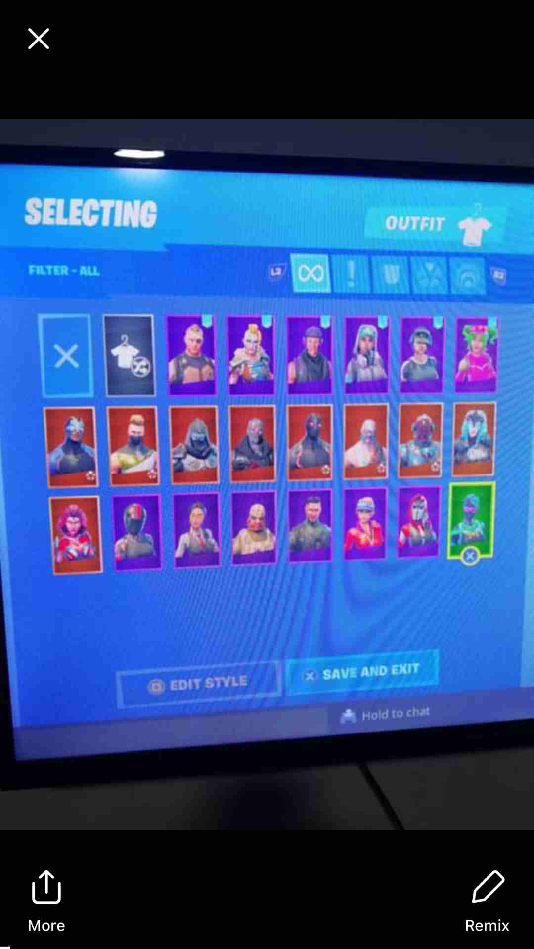 حساب فورت للبيع
لا تنسَ أنك شاهدت هذا الإعلان في عنكبوت
الحساب مش الي ل صاحبي و طالب فيو 40 (قابل...