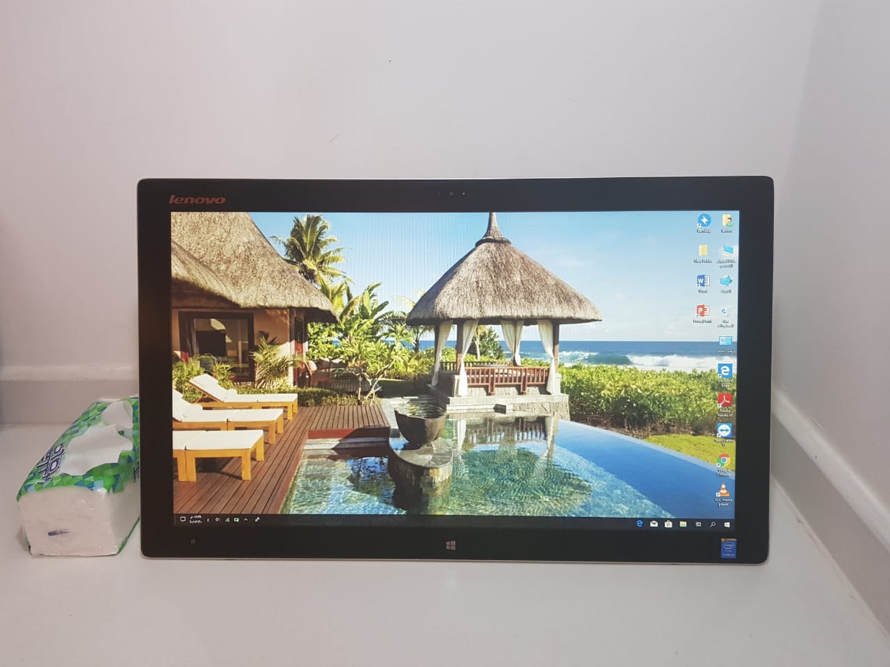 شاشه كمبيوتر متكامل من شركة lenovo. جميل ورائعه اجهزتنا اطلب قبل نفاذ الكميه
لا تنسَ أنك شاهدت هذا الإعلان في عنكبوت...