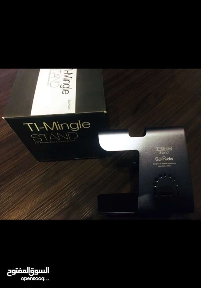 Charging stand for Apple Watch and iPhone pure aluminum 100%.
لا تنسَ أنك شاهدت هذا الإعلان في عنكبوت...