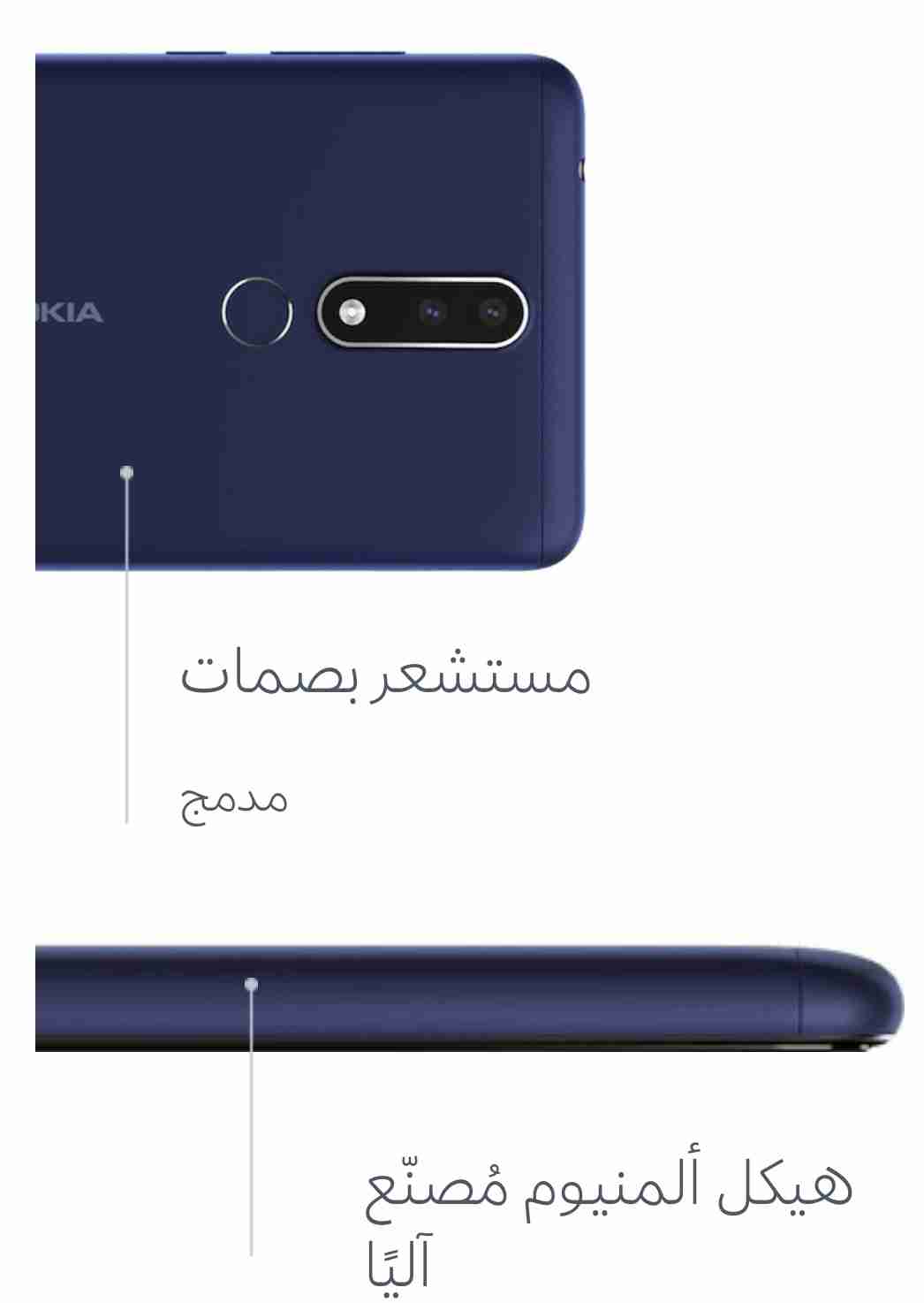 نوكيا 3.1 بلاس جديد بضمان رايه رام 3 شاشه 6بوصه تخزين32جيجا
لا تنسَ أنك شاهدت هذا الإعلان في عنكبوت...
