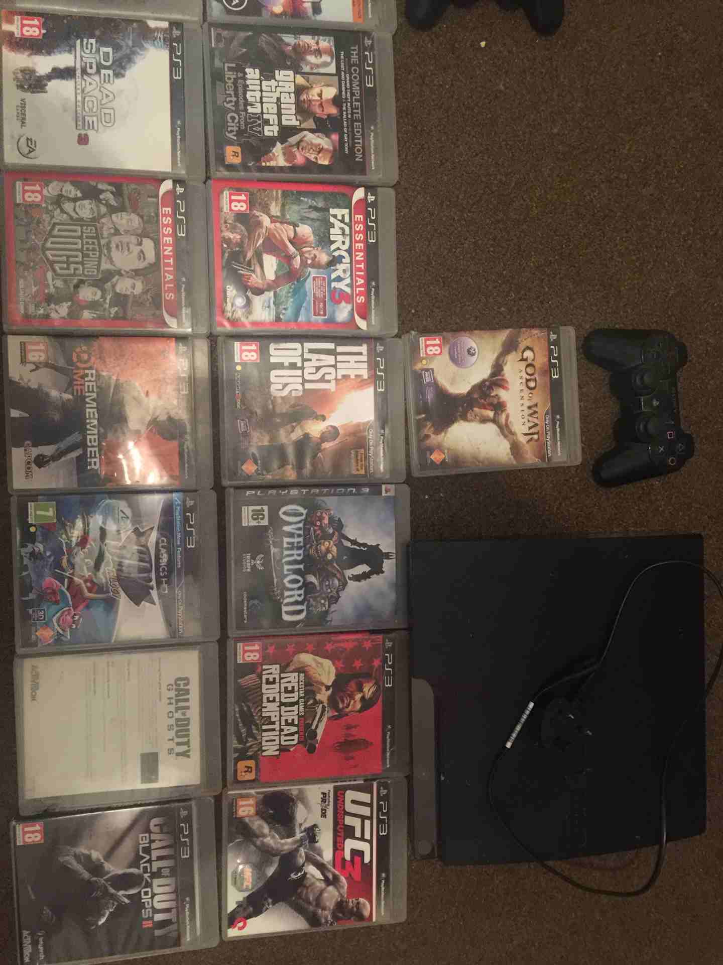 بلايستايشن 3 playstation مع 16 لعبه
لا تنسَ أنك شاهدت هذا الإعلان في عنكبوت
ااجهاز معه 16 لعبه وم...