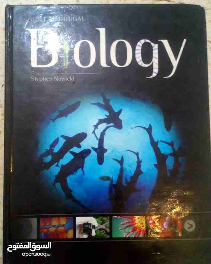 Biology Holt Book                                            


	 				لا تنسَ أنك شاهدت هذا الإعلان في عنكبوت            
	 				
                            Used but is in very good condition...