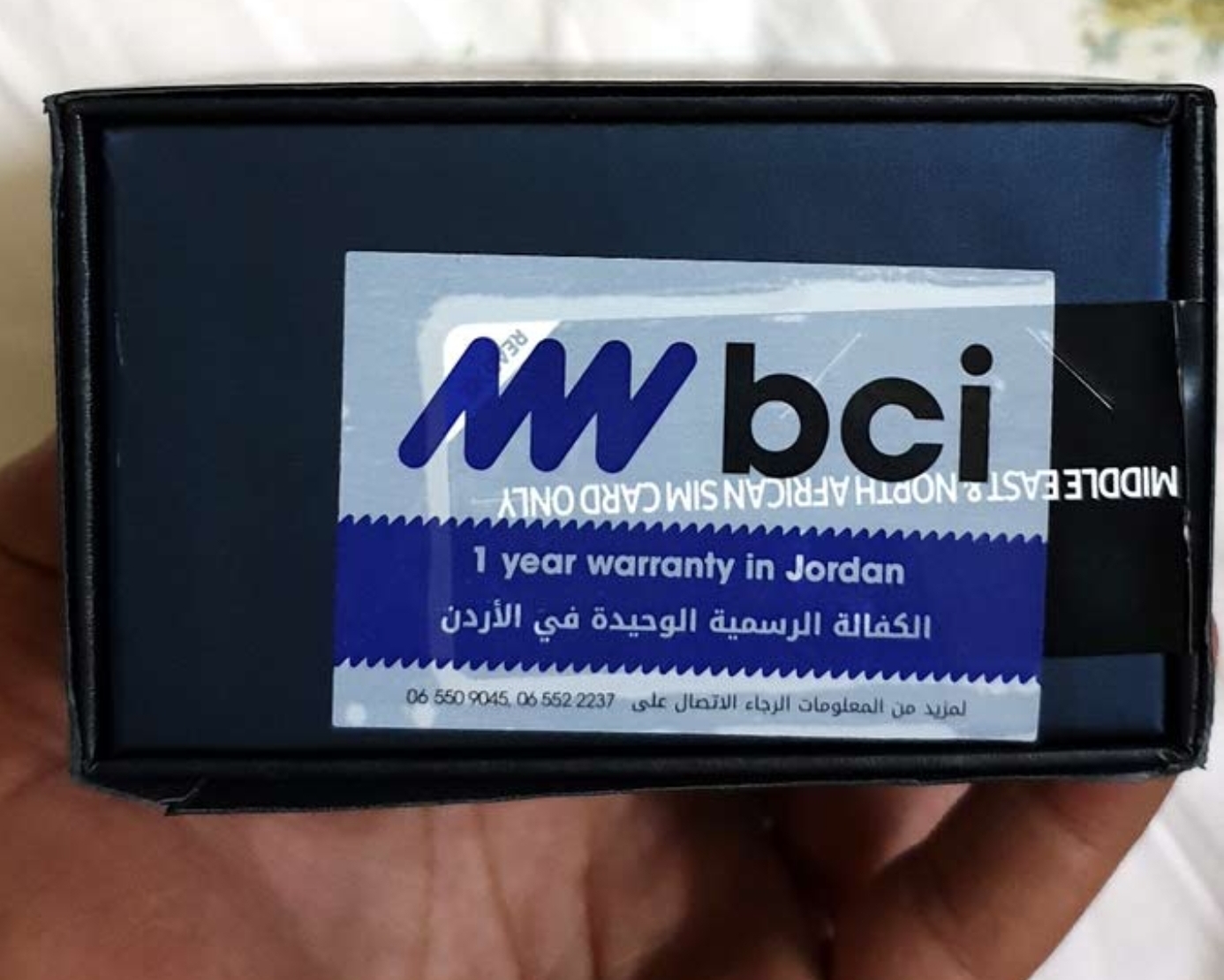 سامسونج جلاكسي نوت 8
لا تنسَ أنك شاهدت هذا الإعلان في عنكبوت
الجهاز بحاله الوكاله استعمال شهر...