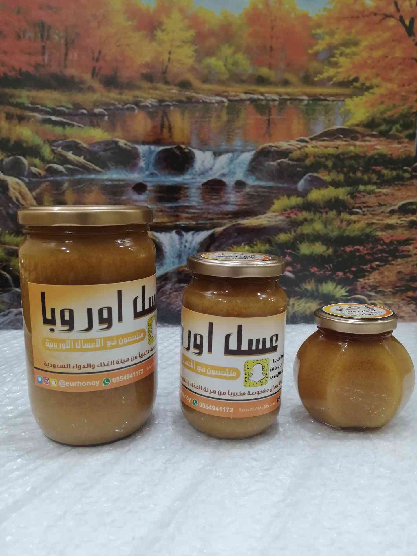 عسل اوربا                                            


	 				لا تنسَ أنك شاهدت هذا الإعلان في عنكبوت            
	 				
                                &rlm;&lrm;#عسل_اوربا
&lrm;#عسل_الكستنا
تثمر...