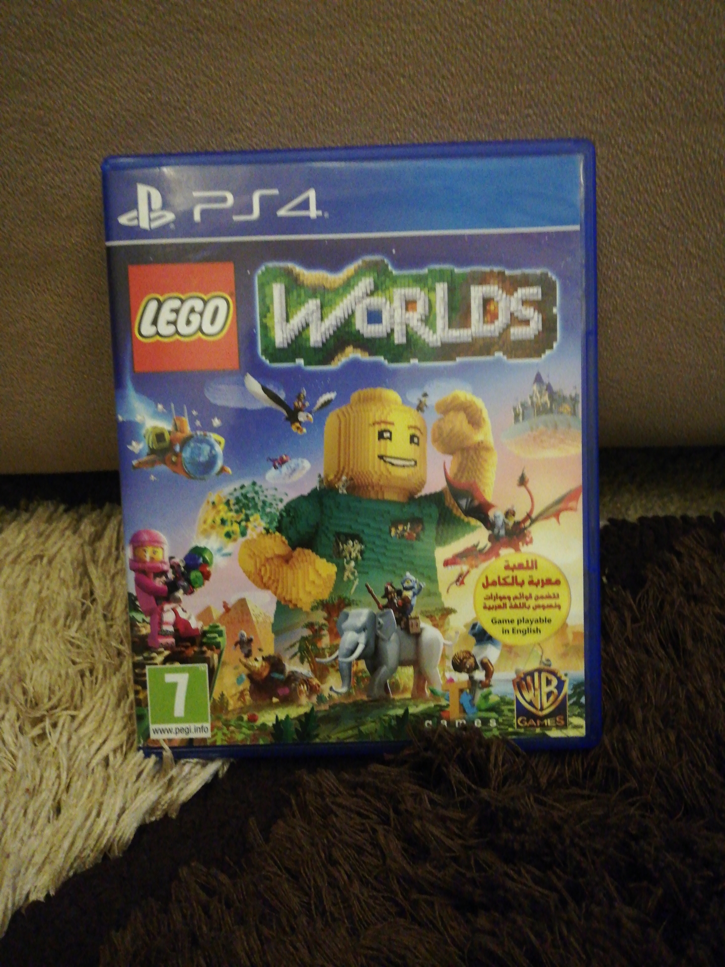 لعبة Lego worlds                                            


	 				لا تنسَ أنك شاهدت هذا الإعلان في عنكبوت            
	 				
                                سيدي مستعمل نظيف بدون اي خدش. السعر...