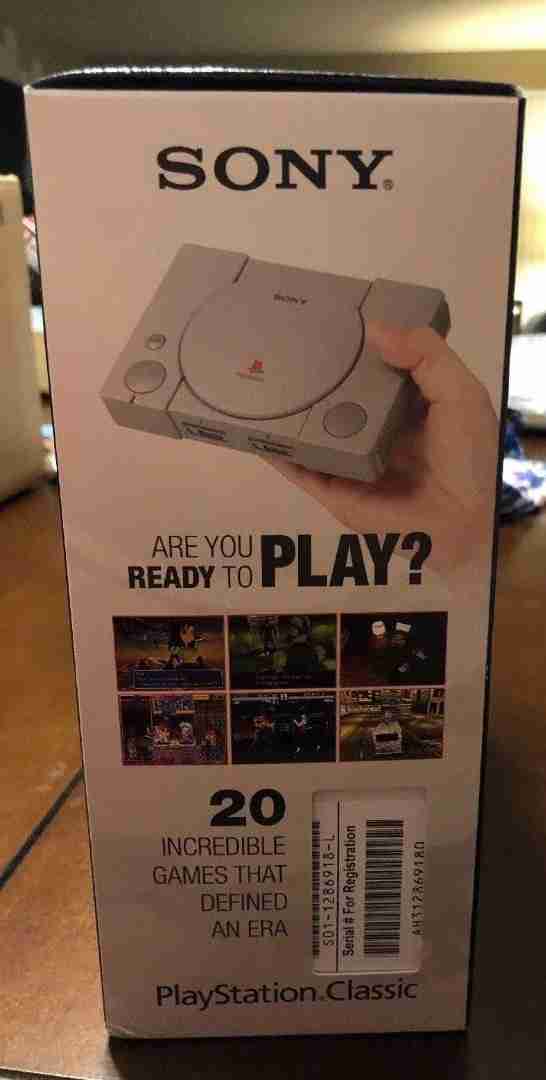Sony Playstation Classic
لا تنسَ أنك شاهدت هذا الإعلان في عنكبوت
Sony Playstation Classic
أص...