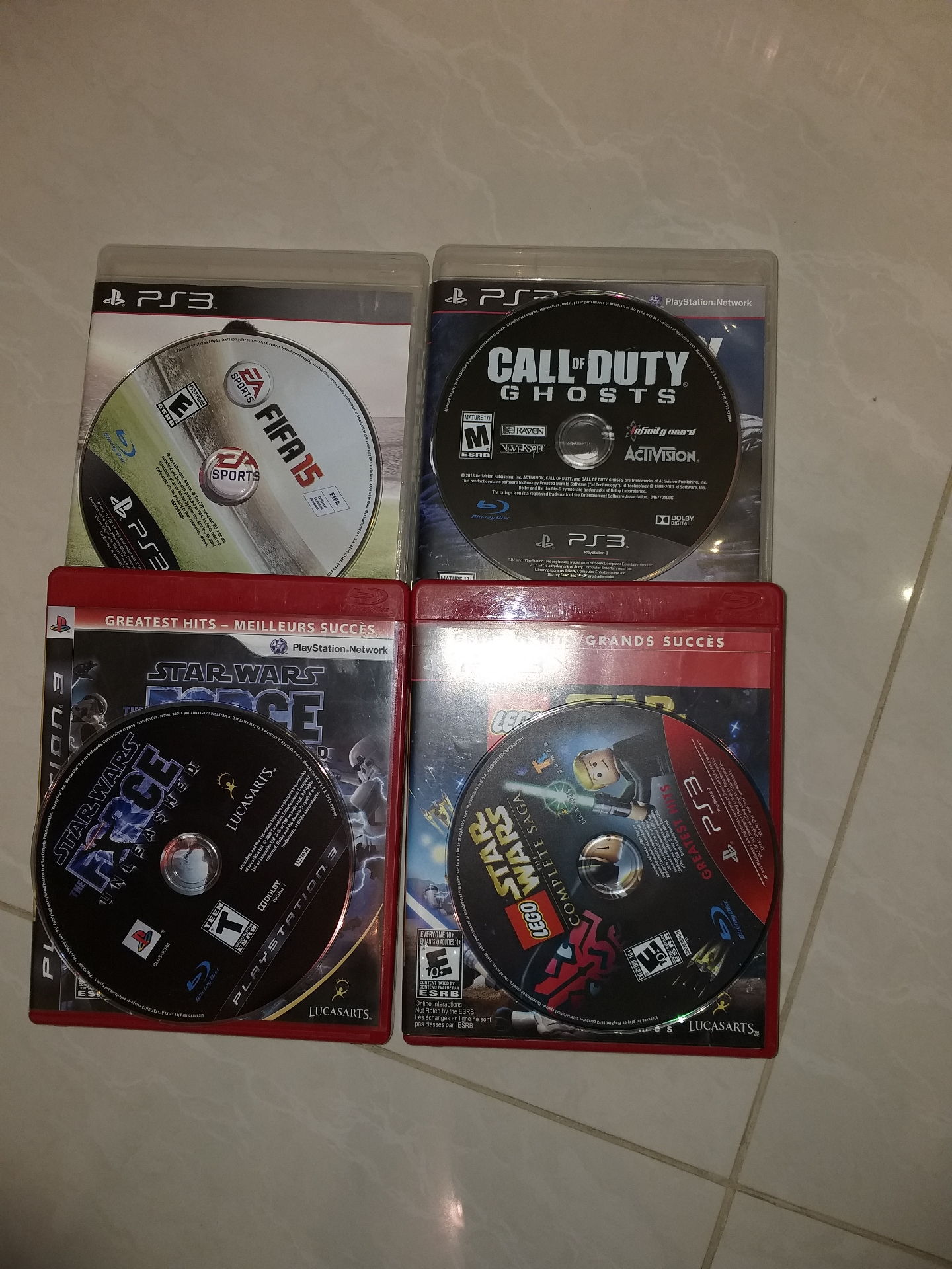 PlayStation 3
لا تنسَ أنك شاهدت هذا الإعلان في عنكبوت
جهاز بحالة جيدة جدا 500 GB مع 4 سيديات...