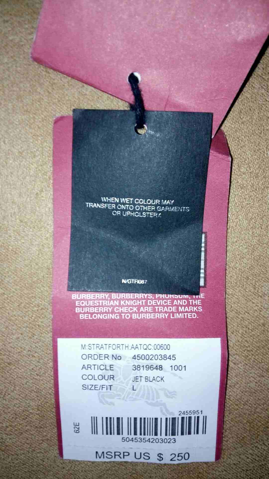 بنطلون BURBERRY اصلي و جديد 100% من ارقى الماركات العالمية
لا تنسَ أنك شاهدت هذا الإعلان في عنكبوت...