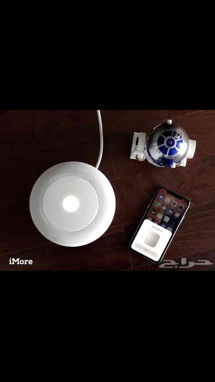 سماعه HomePod
لا تنسَ أنك شاهدت هذا الإعلان في عنكبوت
سماعه Homepod
السماعه من شركه ابل ماشا...