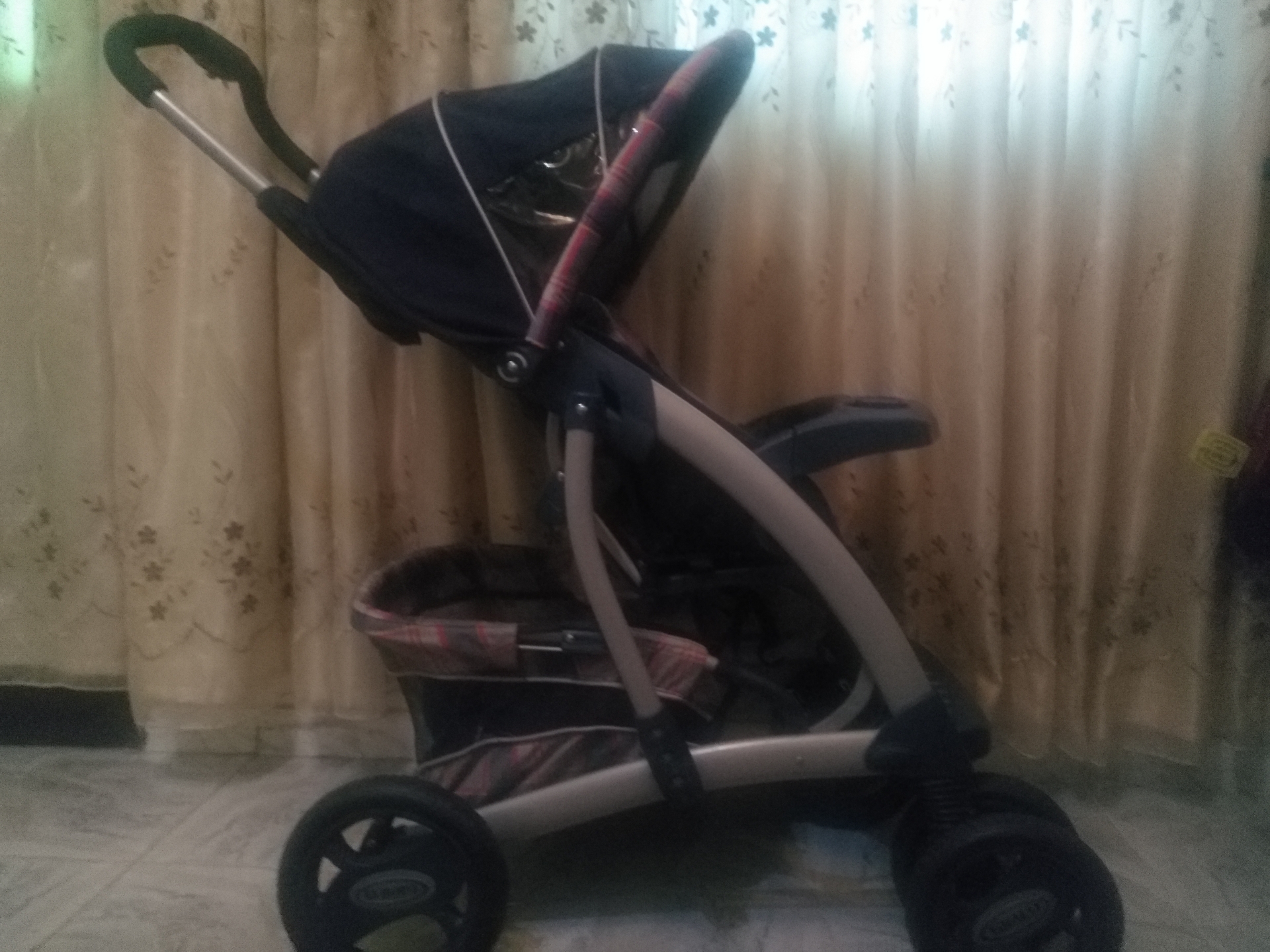 عربايةGraco
لا تنسَ أنك شاهدت هذا الإعلان في عنكبوت
عرباية فخمة ماركة Graco بحال الجديد فيها...