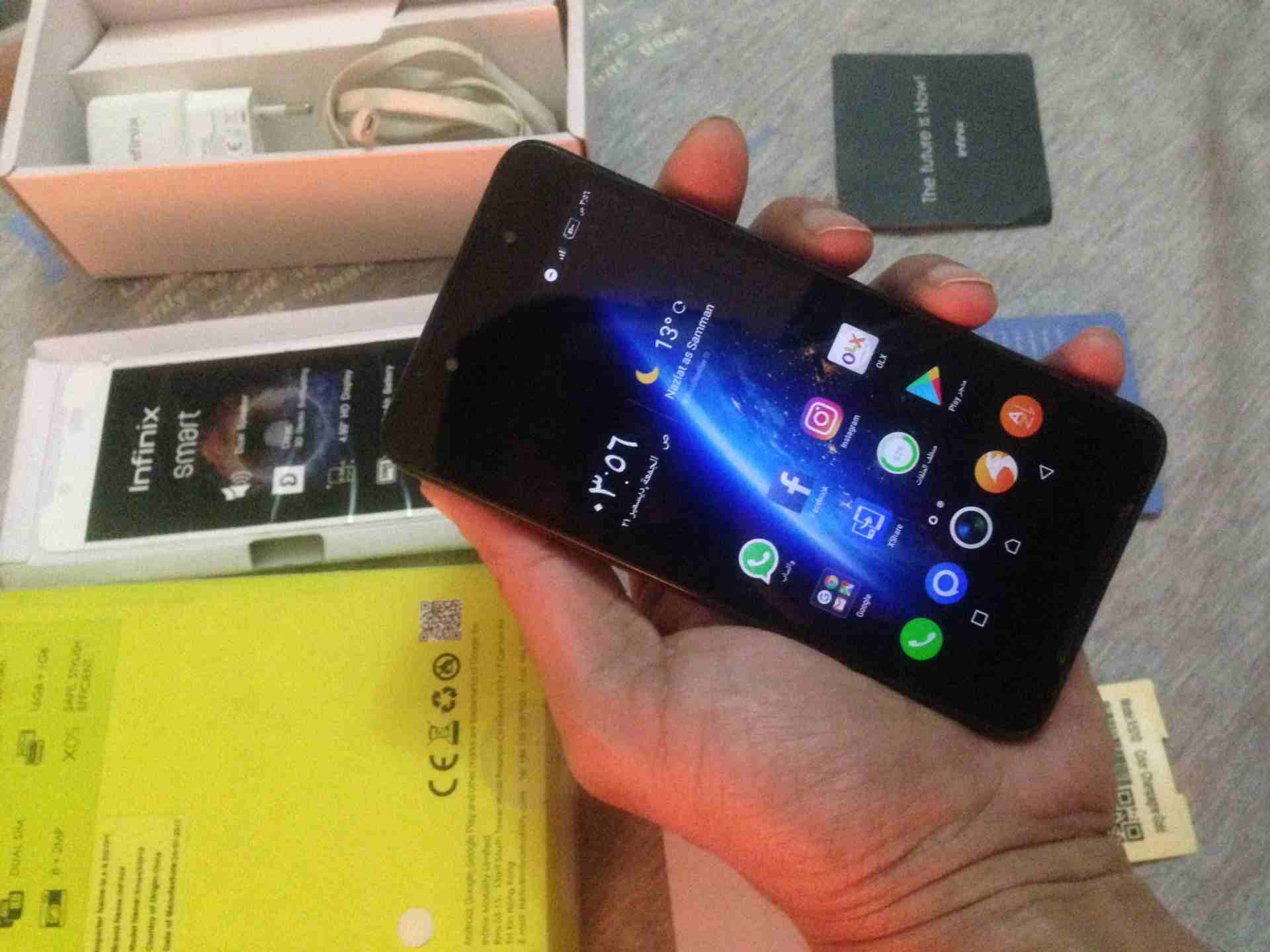 infinix smart فبريكا بالعلبه ومشتملاتها مساحه 16 جيجا                                            


	 				لا تنسَ أنك شاهدت هذا الإعلان في عنكبوت            
	 				
                            inf...