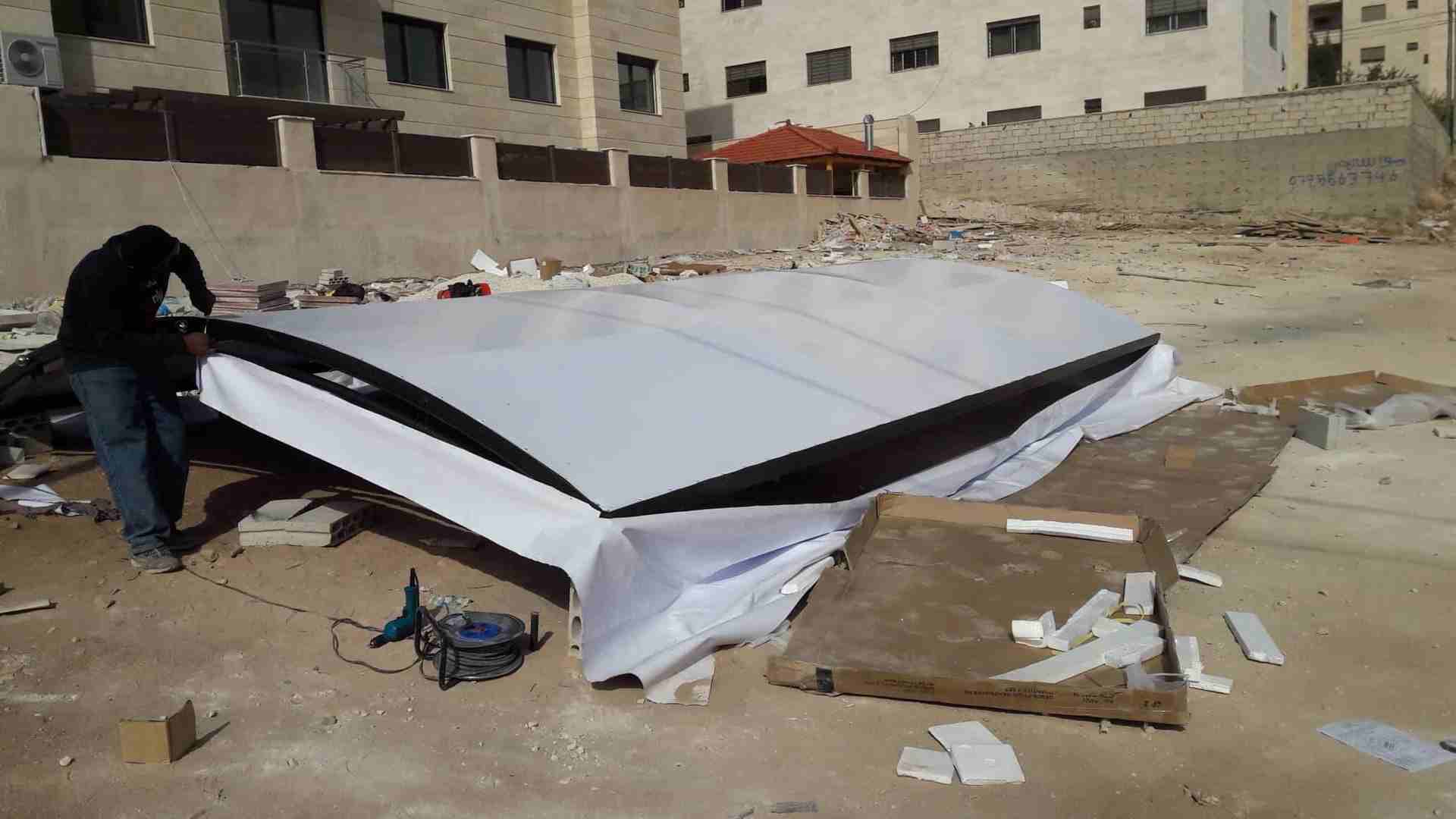 المظلات الحديثه لكافة اعمال الشوادر والمظلات والاشرعه المعلقه
لا تنسَ أنك شاهدت هذا الإعلان في عنكبوت...