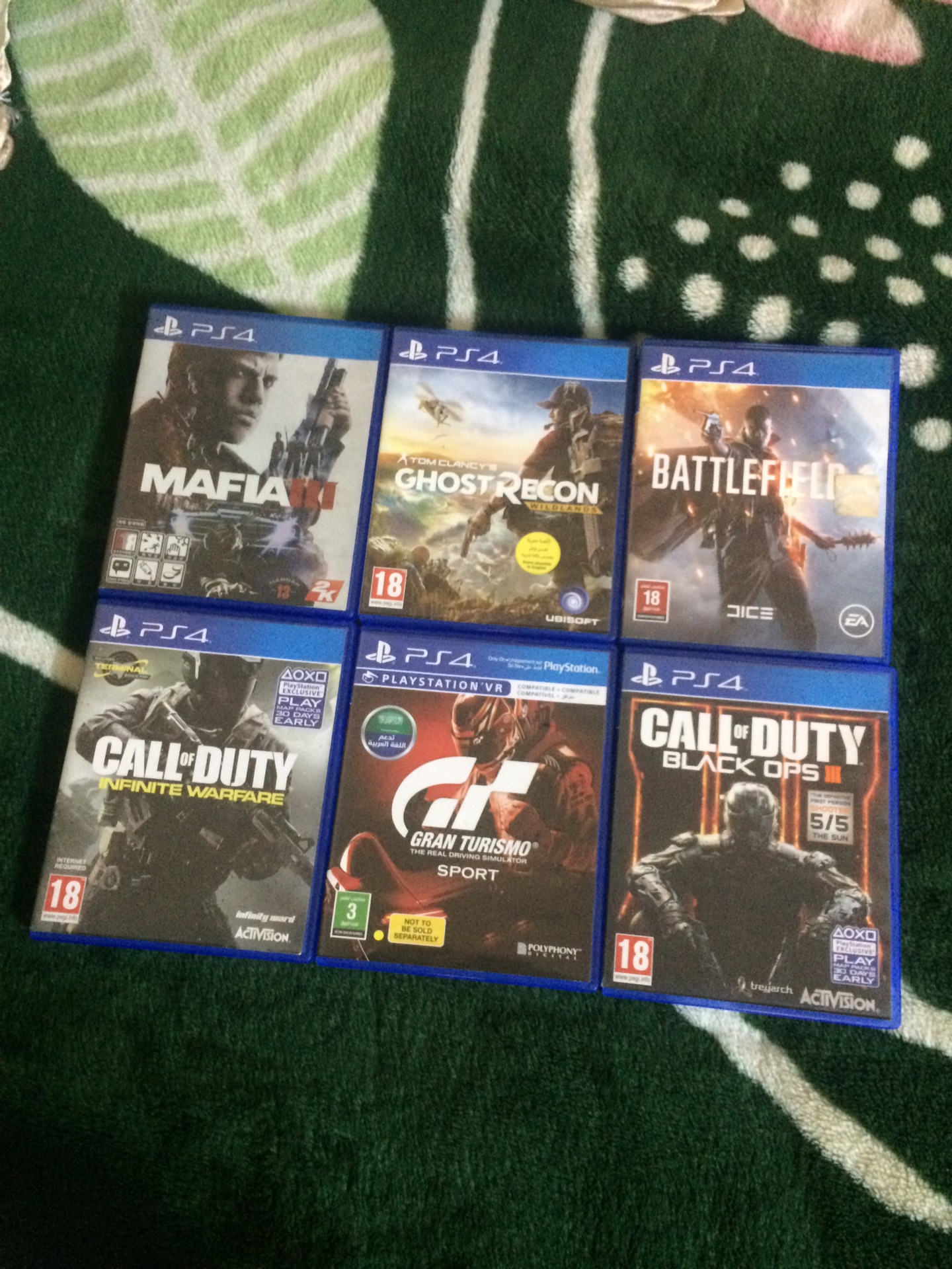 العاب ps4
لا تنسَ أنك شاهدت هذا الإعلان في عنكبوت
للبيع اي لعبه ب10 دنانير
واذا بدك اياهم كله...